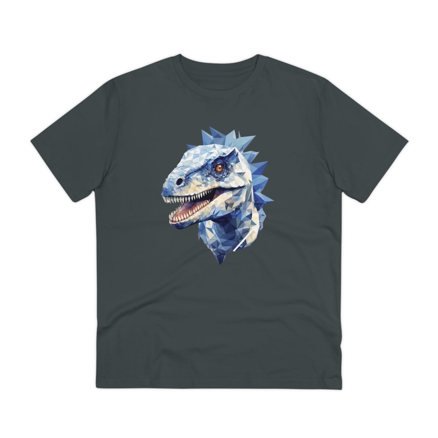 Velociraptor Polygonal T-Shirt - Embrace Fierce Jurassic Style