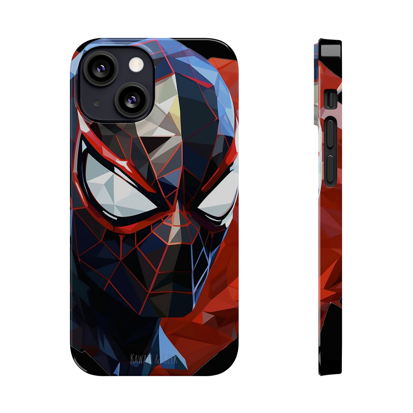 Miles Morales Slim Phone Case iPhone 15 Compatible - Embrace Superhero Style - Spider Man