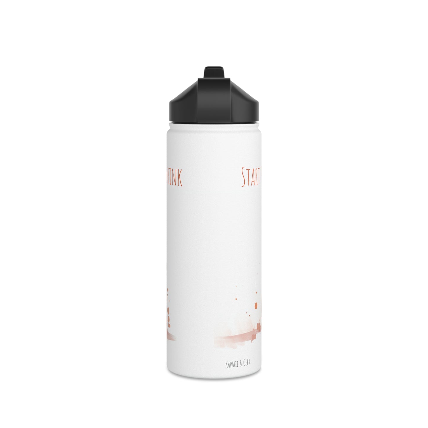 Cute cat Stainless Steel Bottle: Cat & Drink Delight, Purr-fect Morning