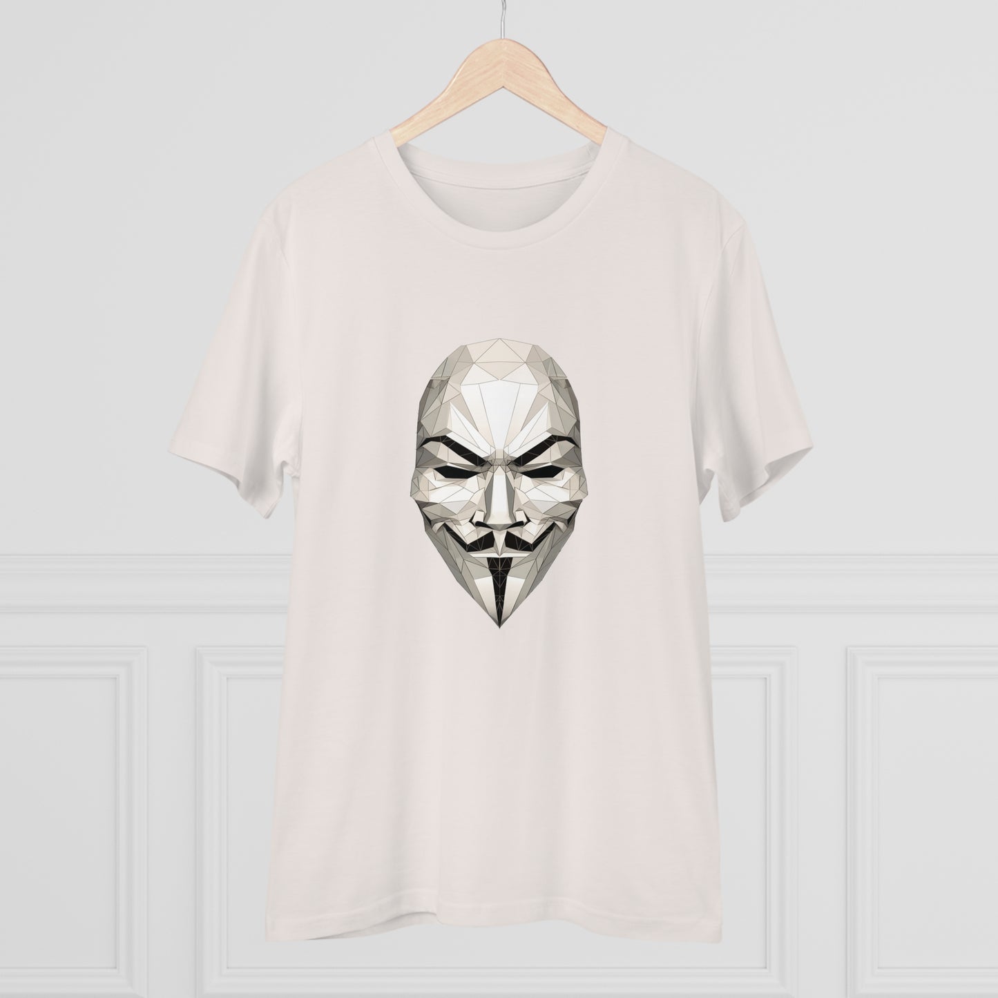 V Mask Polygonal T-Shirt - Embrace Anonymous Resistance
