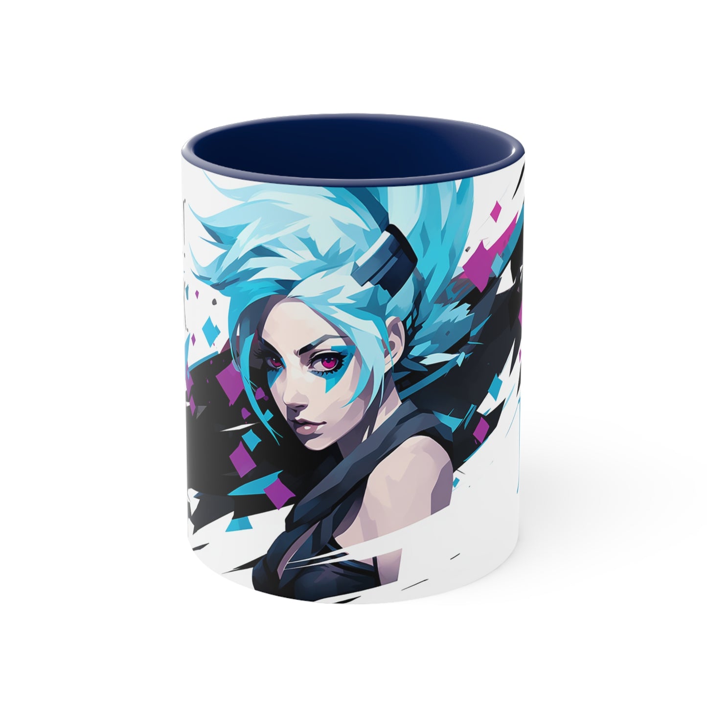 Jinx League of Legends / Arcane Mug - Embrace Chaos with 'Surprise! I'm back.'