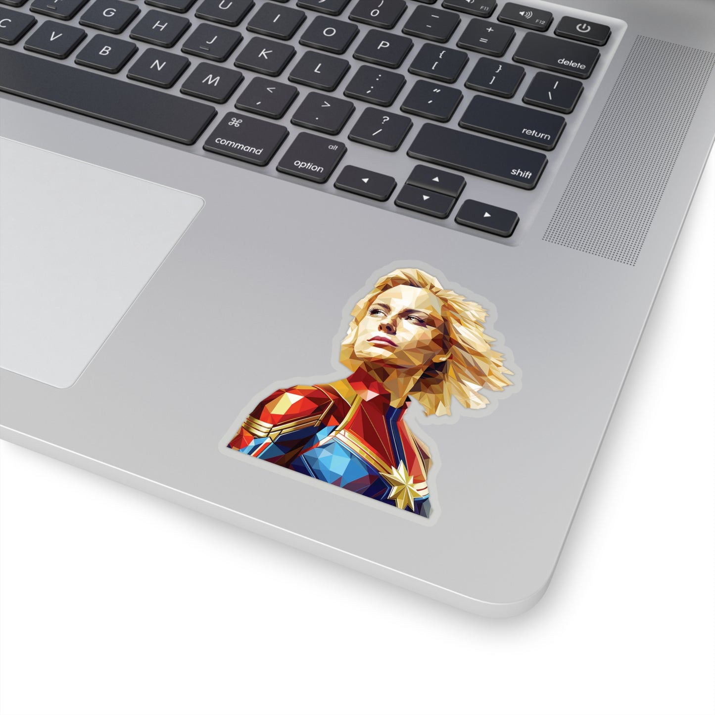 Captain Marvel Sticker - Unleash Cosmic Power