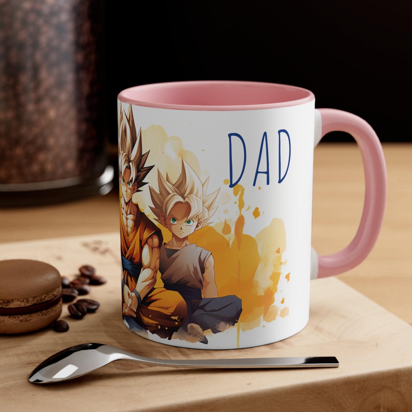 San Goku Mug : Super Saiyan Dad - Dragon Ball mug - Father's Day special