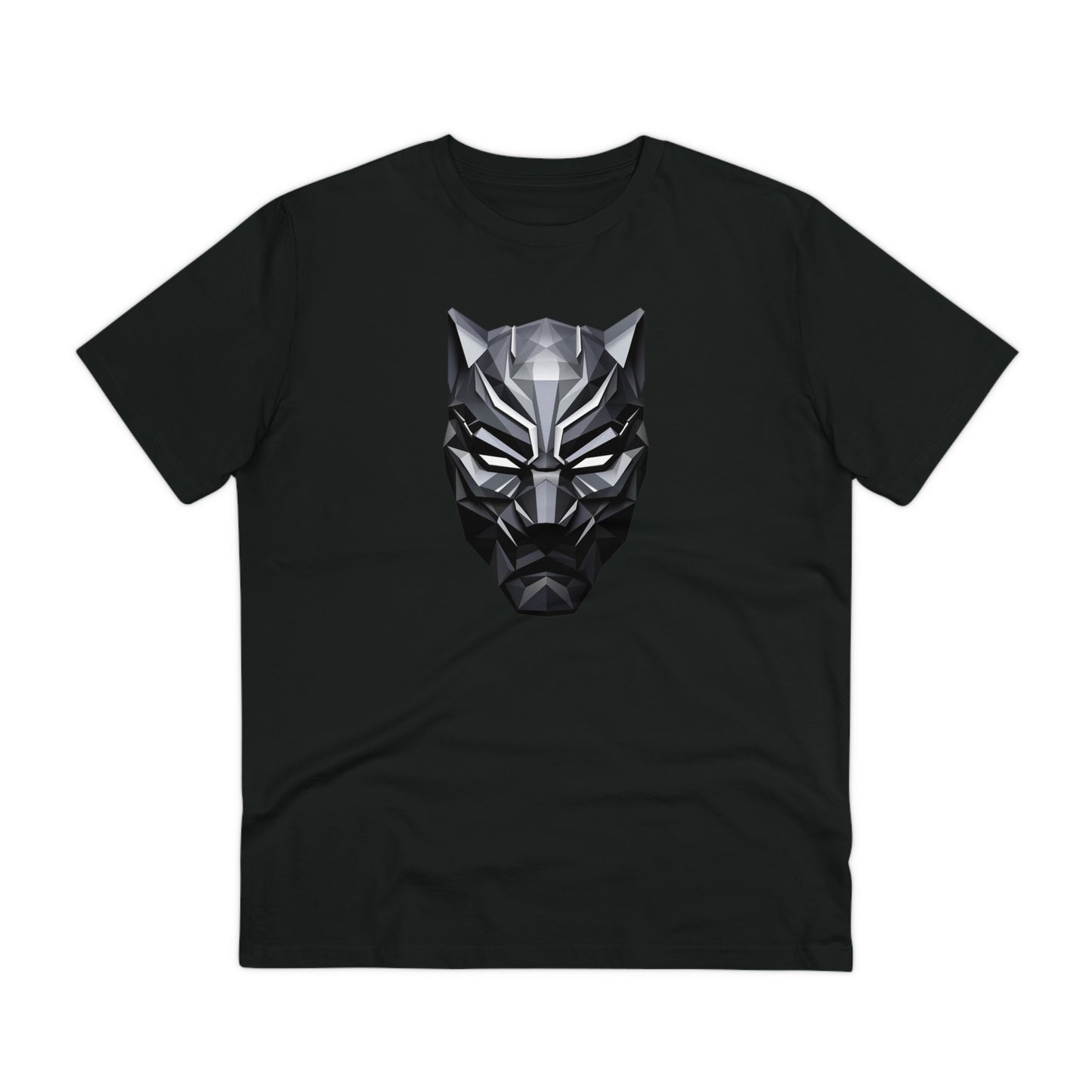 Black Panther Polygonal T-Shirt - Embrace Wakandan Vibes