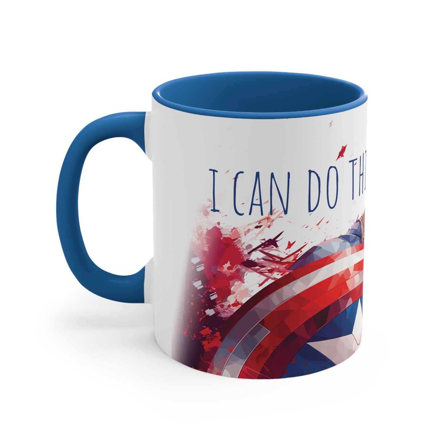 Captain America Mug - Unyielding Resolve with 'I Can Do This All Day' - Avengers