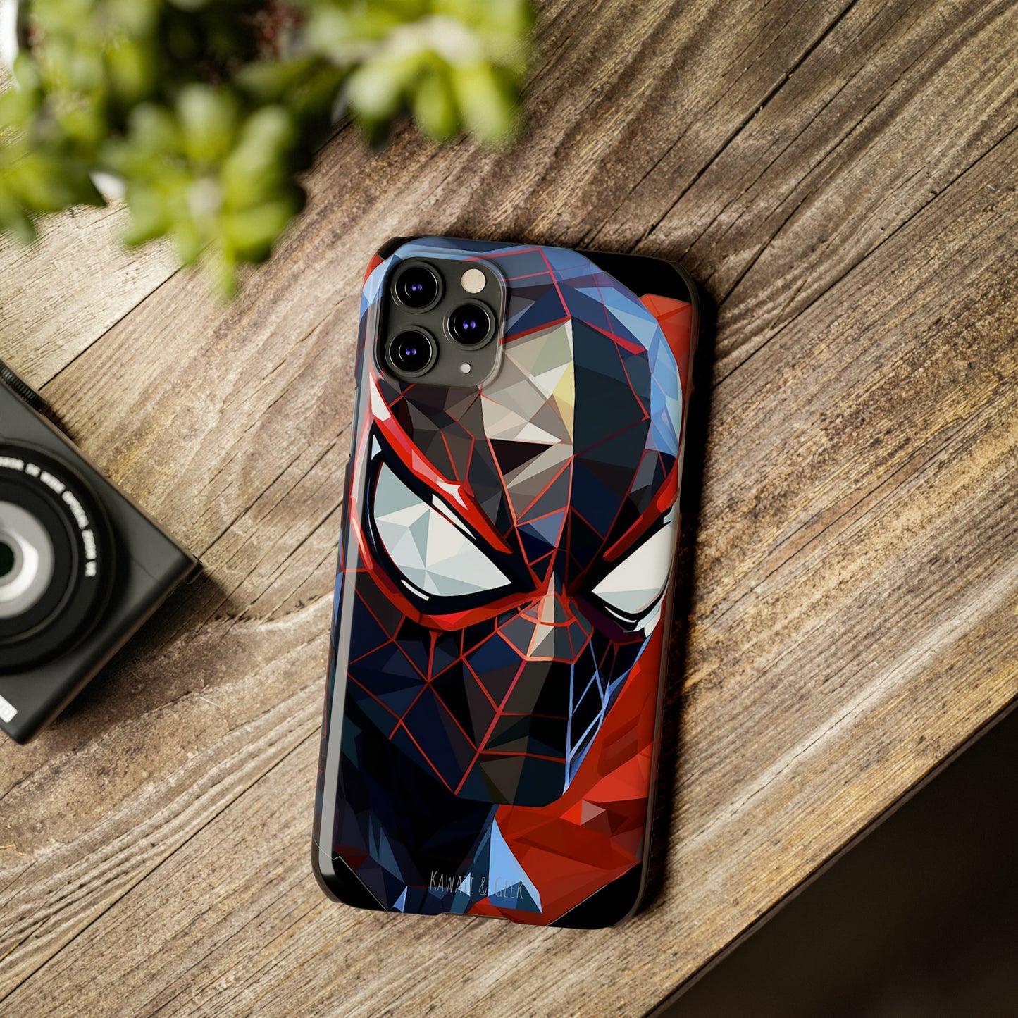 Miles Morales Slim Phone Case iPhone 15 Compatible - Embrace Superhero Style - Spider Man