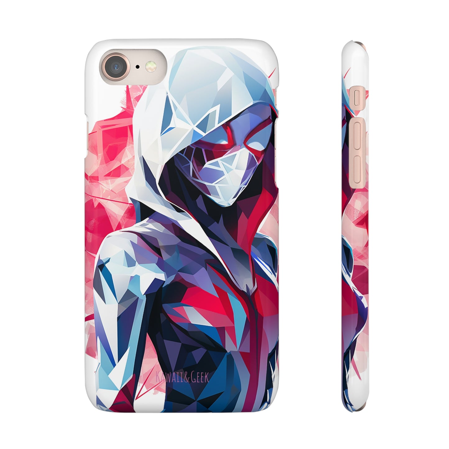 Spider Gwen Stacy Phone Case - Add Some Geometric and Heroic Style to Your Phone - Miles Morales
