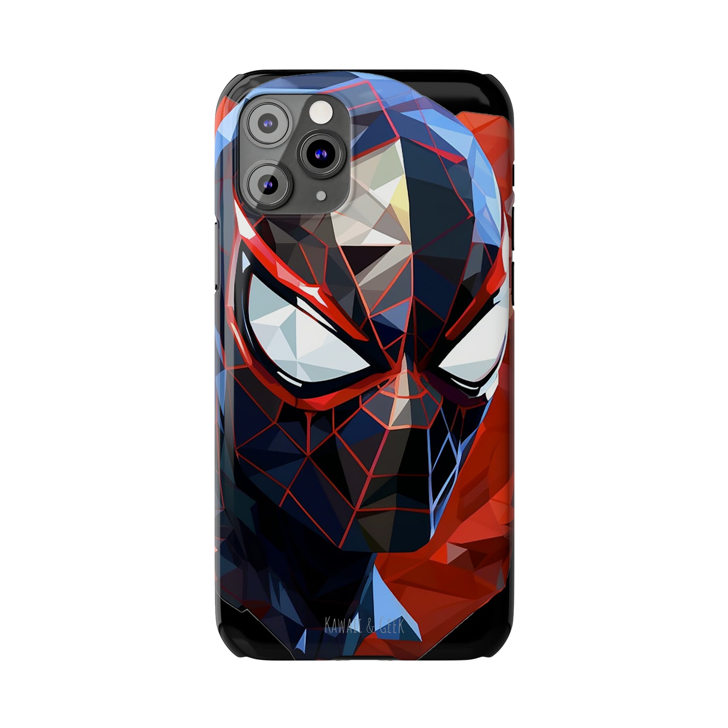 Miles Morales Slim Phone Case iPhone 15 Compatible - Embrace Superhero Style - Spider Man