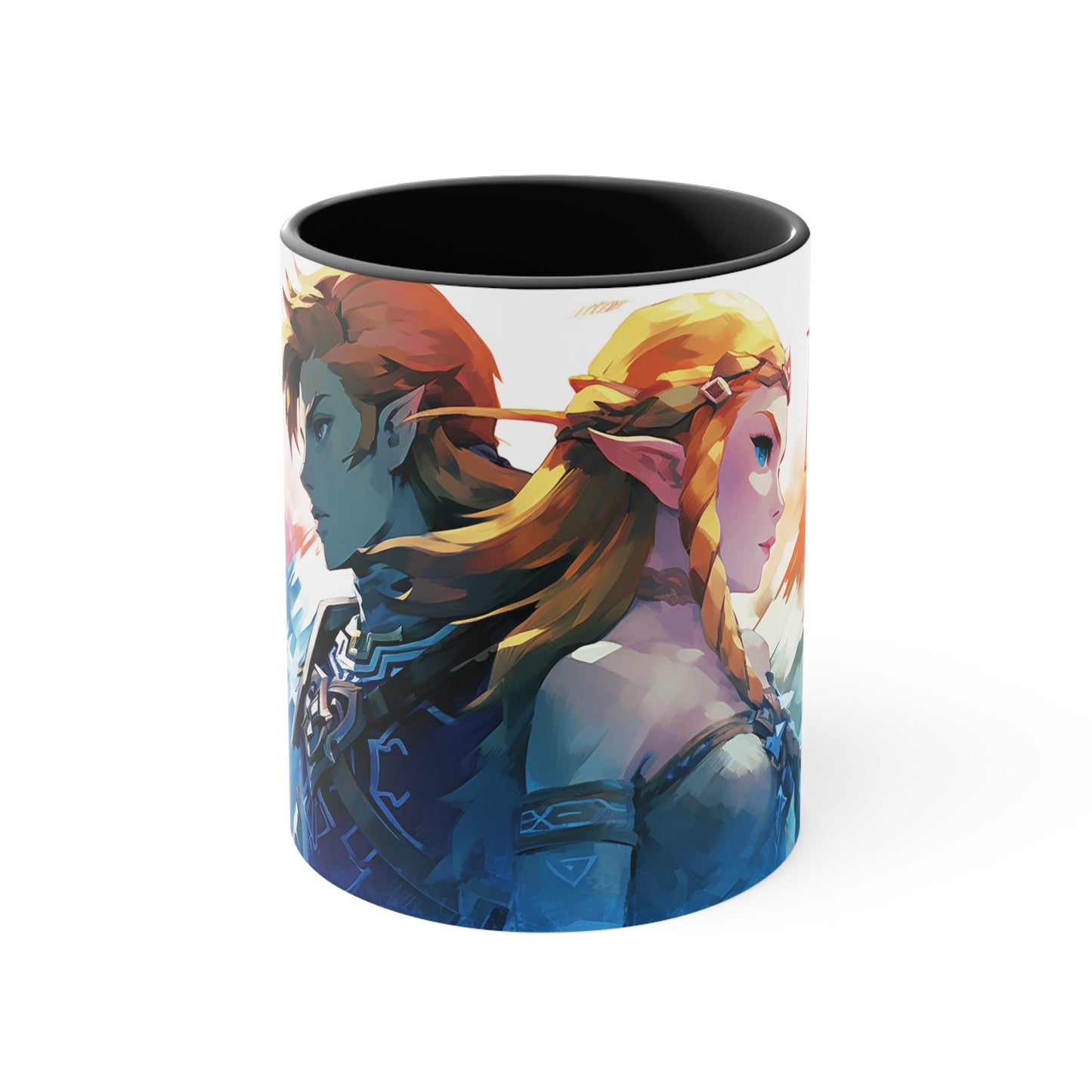 Zelda and Link Mug: The Legend Continues