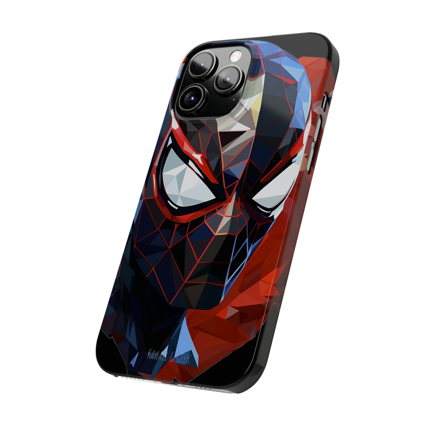 Miles Morales Slim Phone Case iPhone 15 Compatible - Embrace Superhero Style - Spider Man