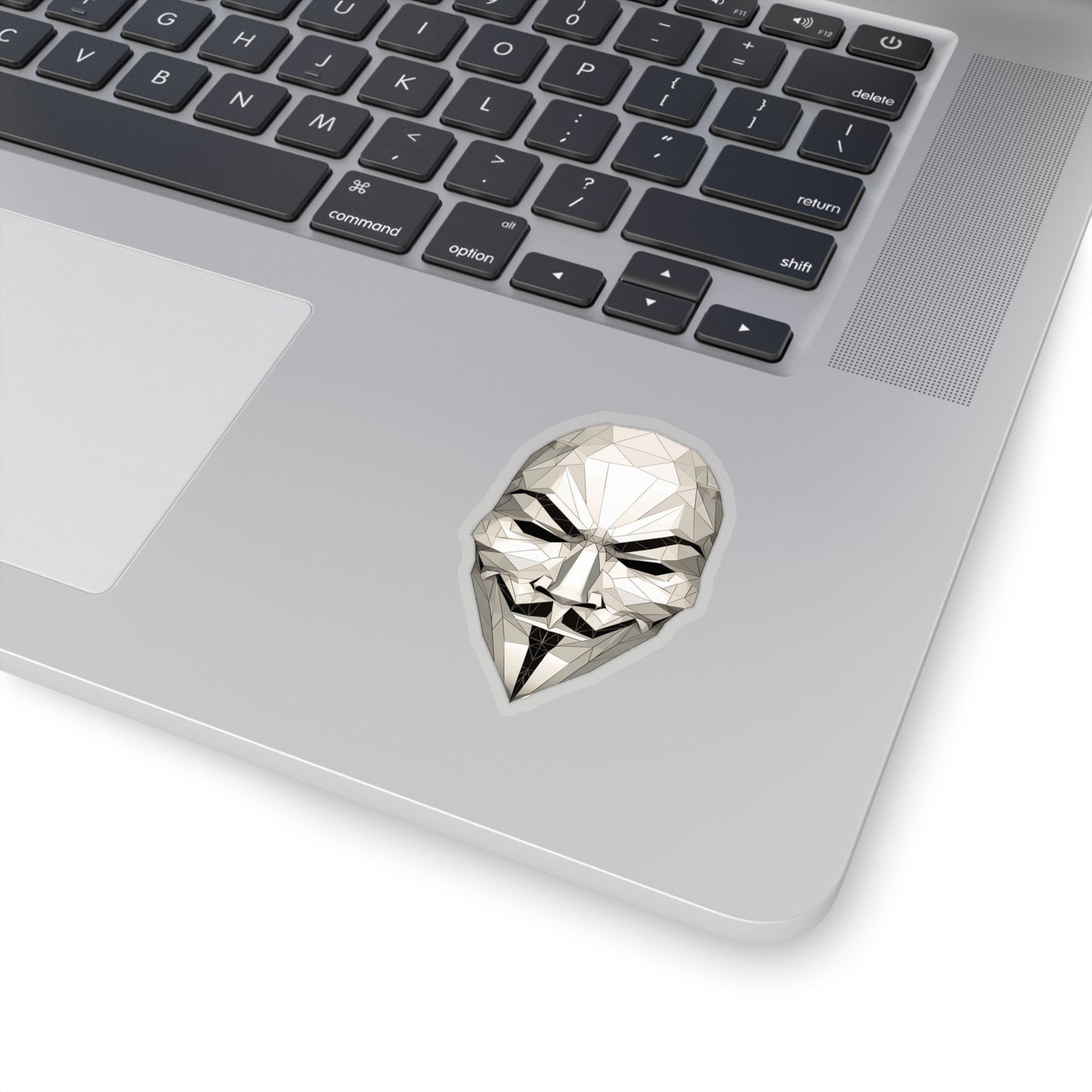 V for Vendetta Mask Sticker - Embrace Freedom's Masked Avenger