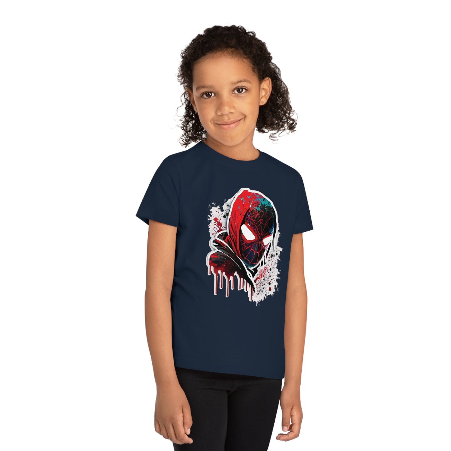 Miles Morales Kids Eco-Friendly T-Shirt - Embrace Heroic Adventures with Eco-Conscious Fashion - Marvel Spider Man