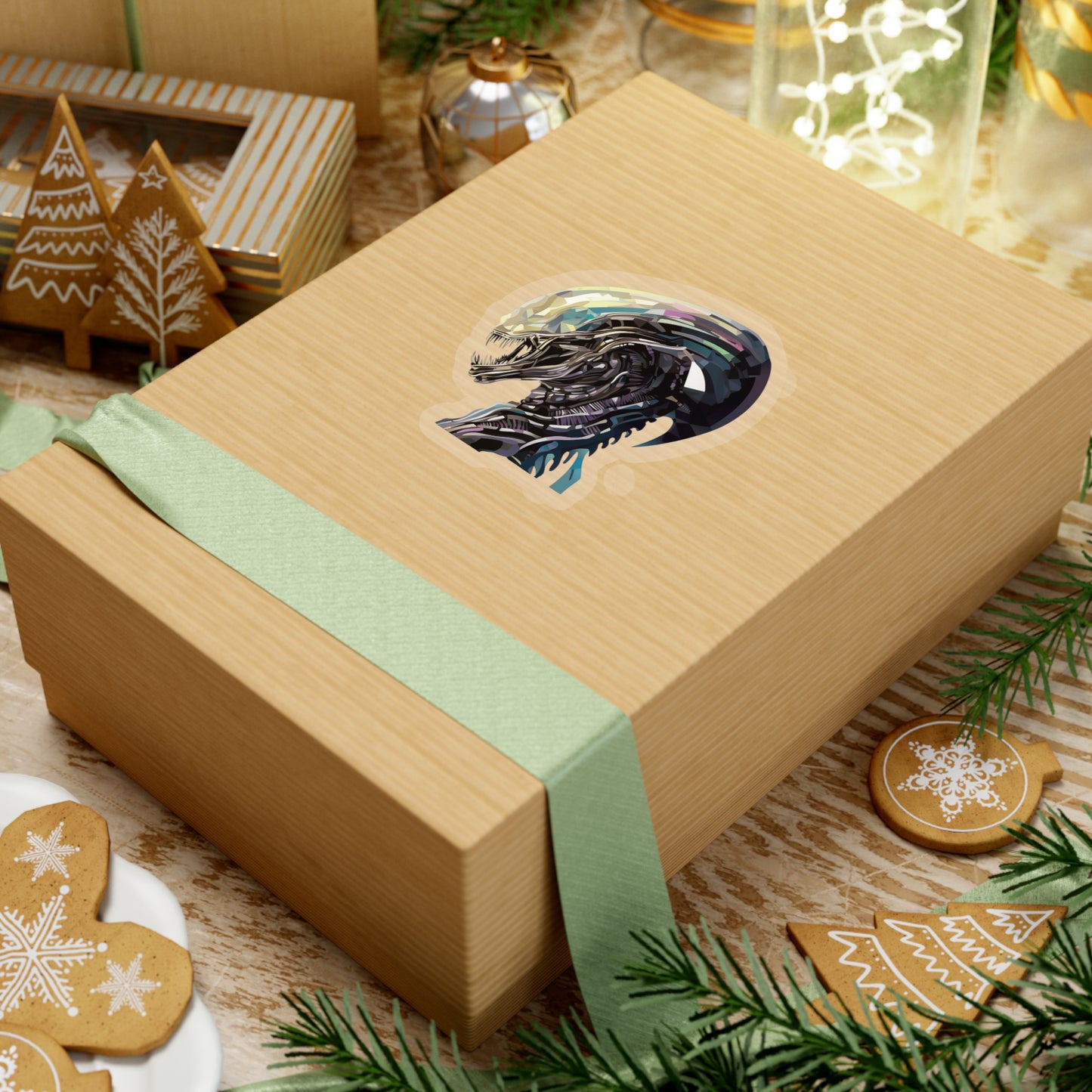 Alien Xenomorph Sticker - Unleash Extraterrestrial Menace