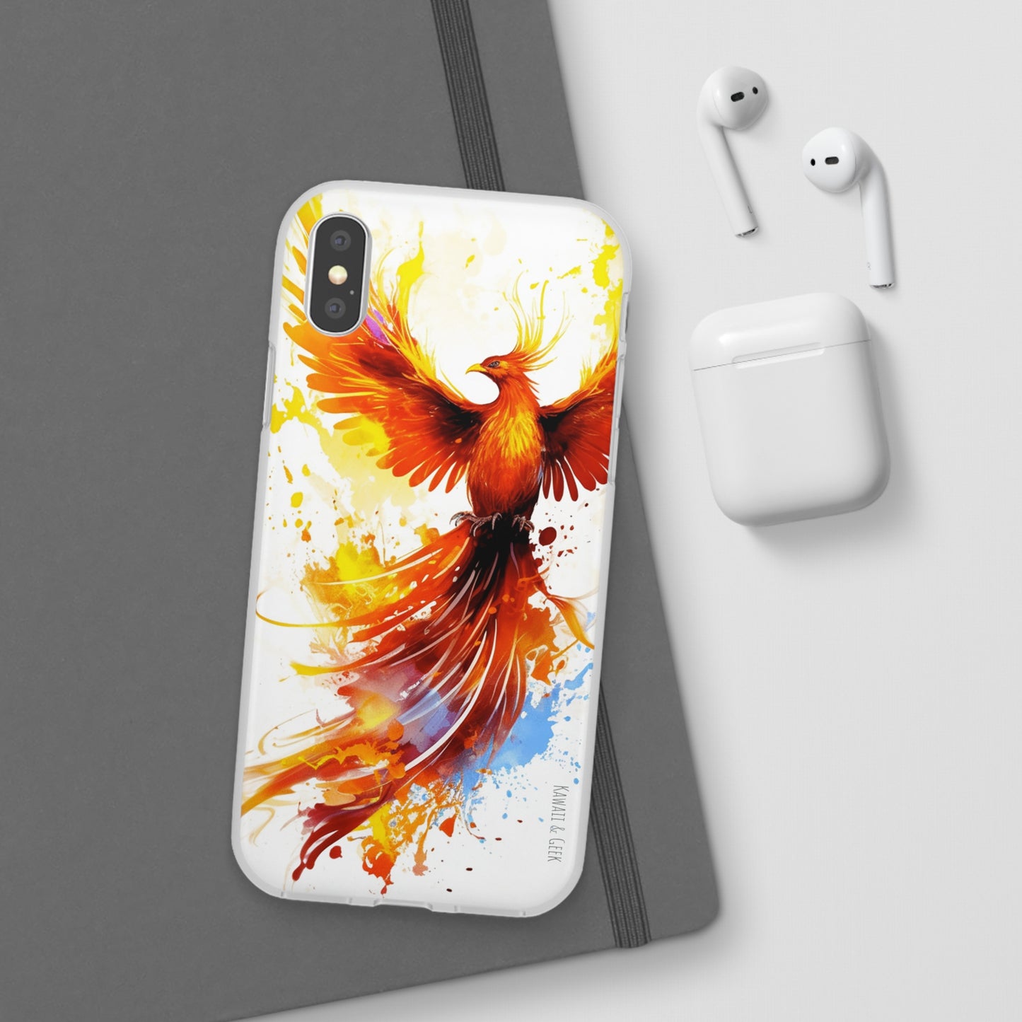 Phoenix Flexi Phone Case - Embrace the Symbol of Rebirth in Style