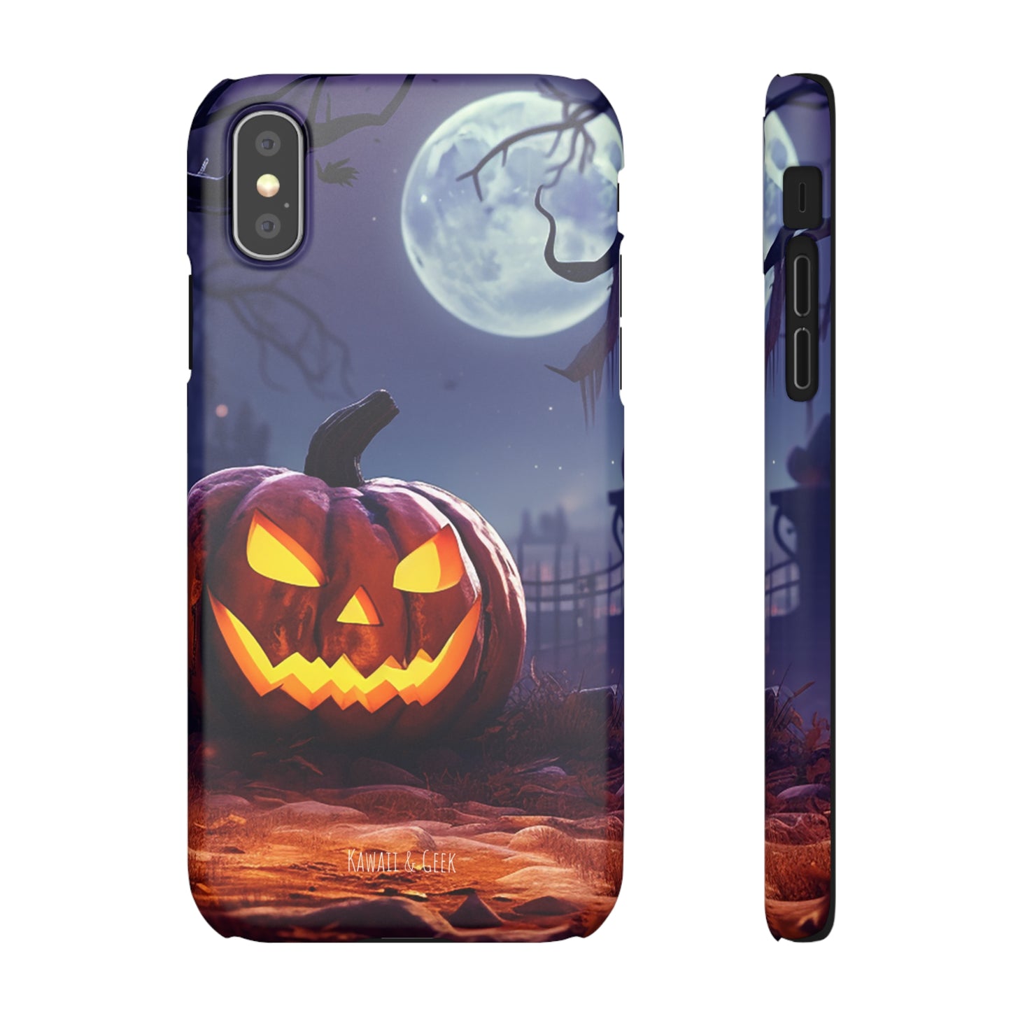 Halloween Pumpkin Design Premium Phone Case