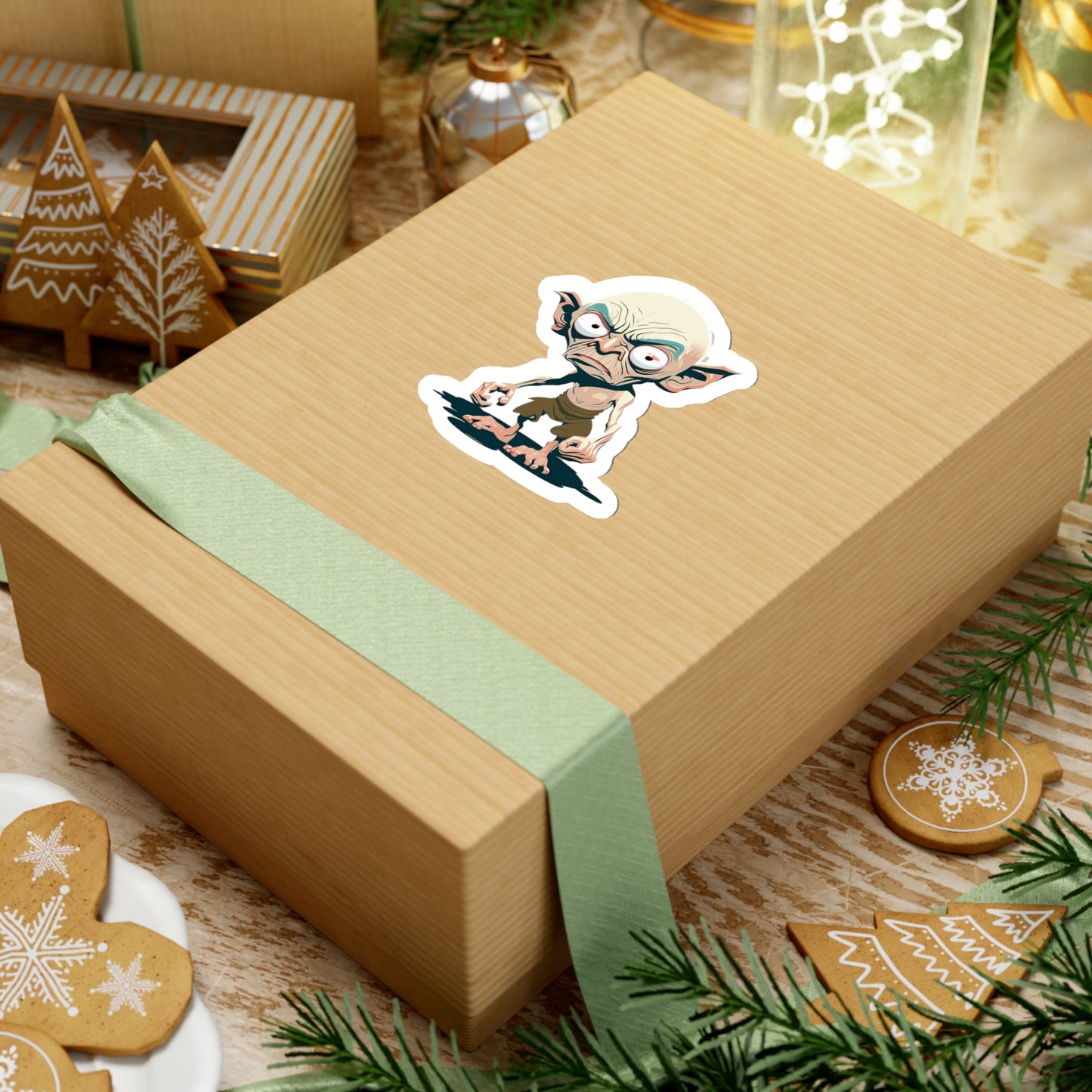 Gollum Sticker - Add Some Whimsical and Adorable Style to Your Tech - Lord of the Rings