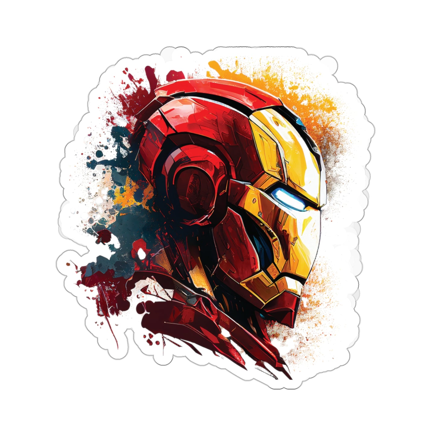 Iron Man Sticker - Perfect for Your Macbook or Smartphone - Marvel Avengers