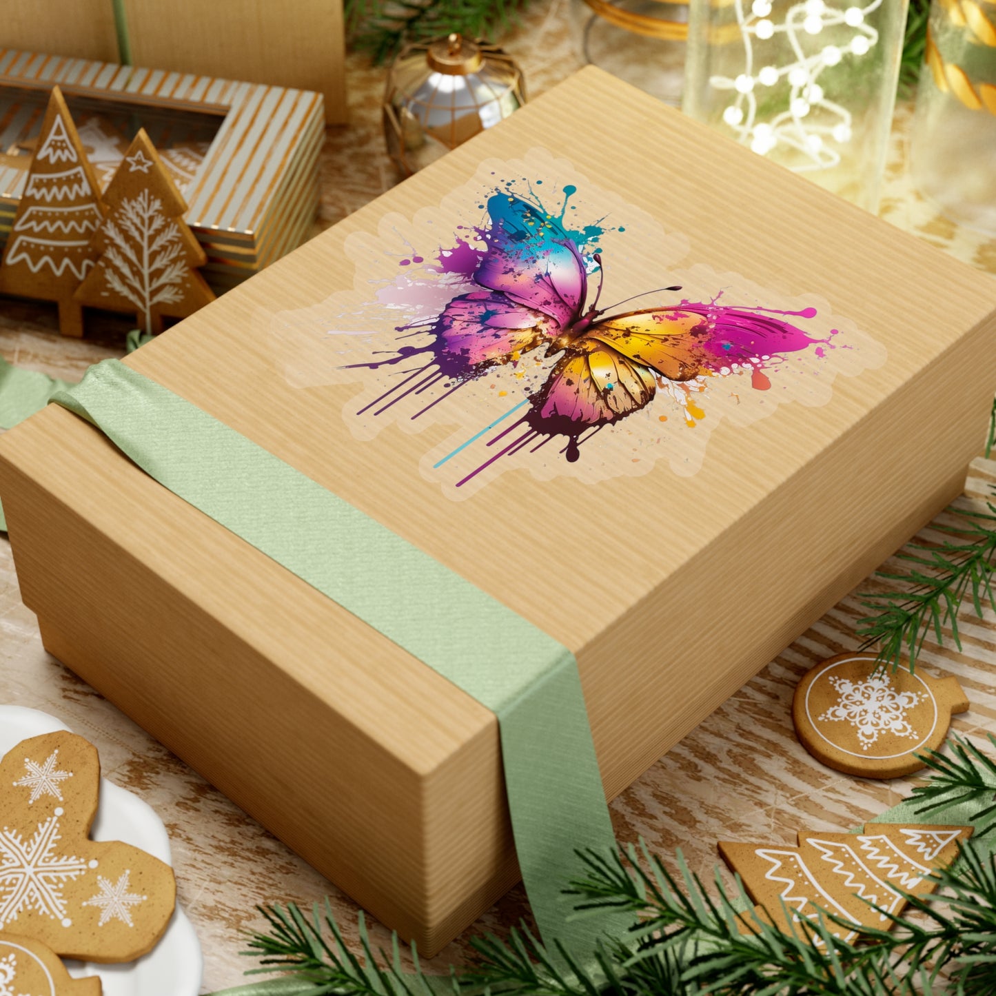Watercolor Butterfly Sticker - Add Some Beautiful and Unique Style to Your Tech