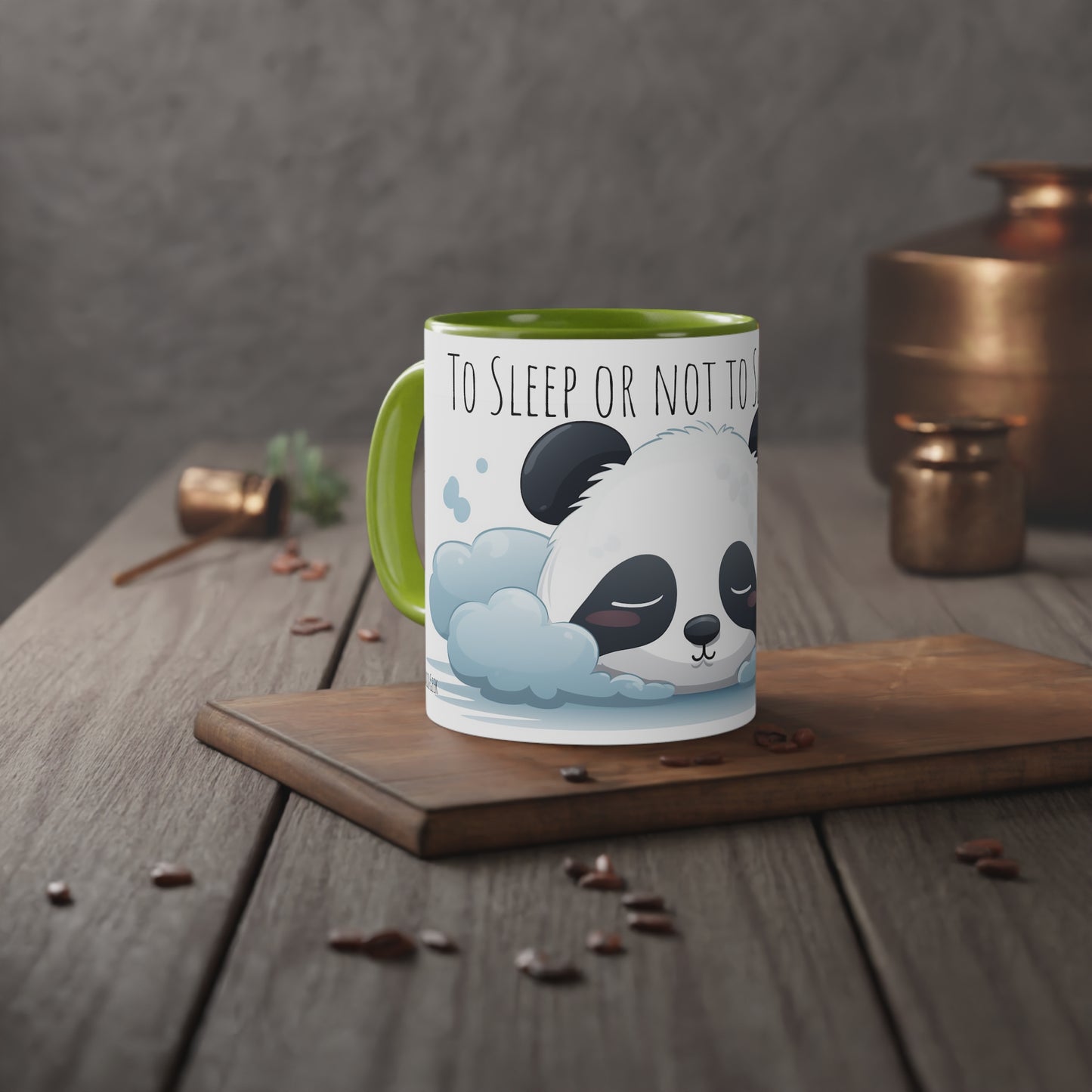 Dreamy Panda Mug - To Sleep or not to Sleep...ZZzzzz - EU