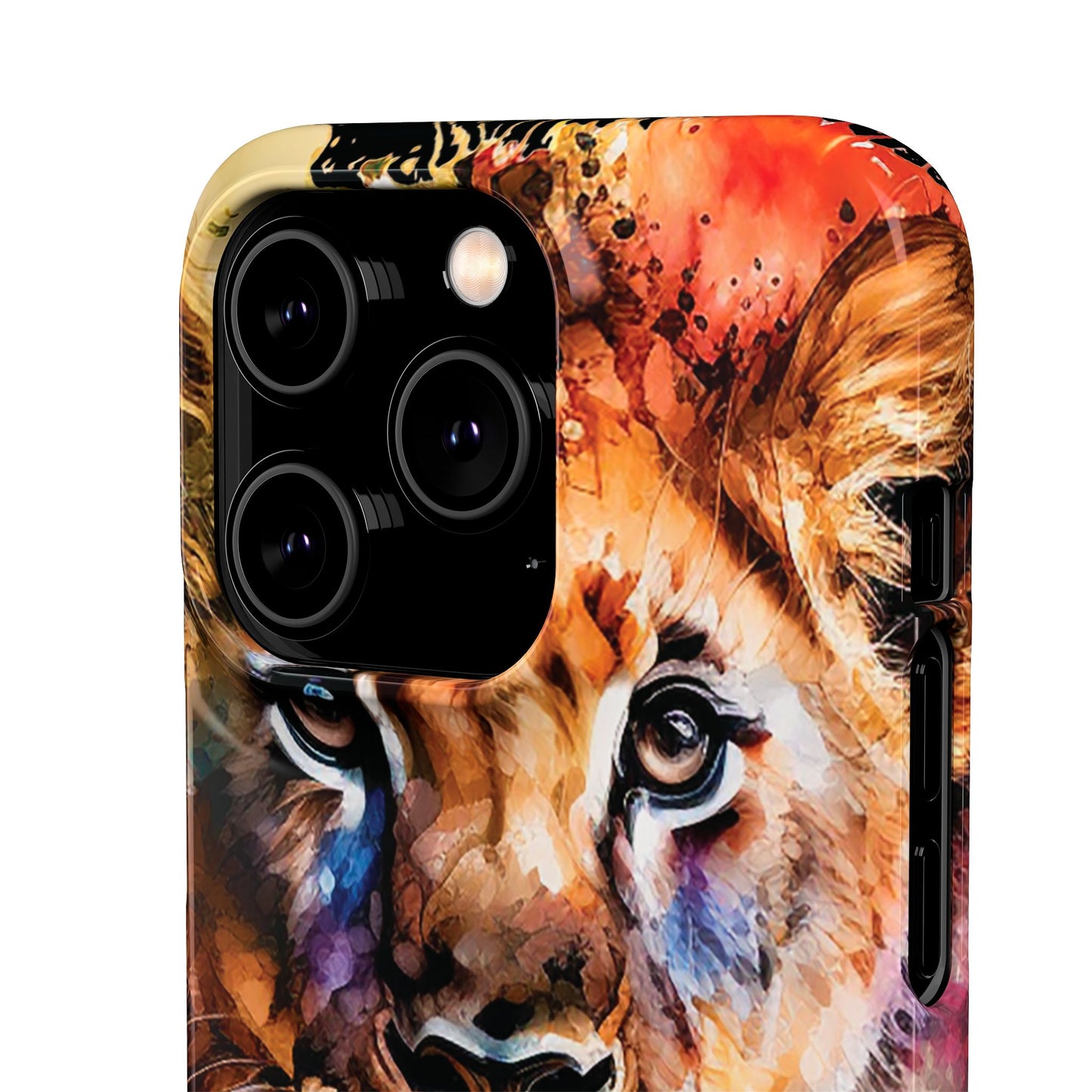 Phone Case Watercolor Lion Cub