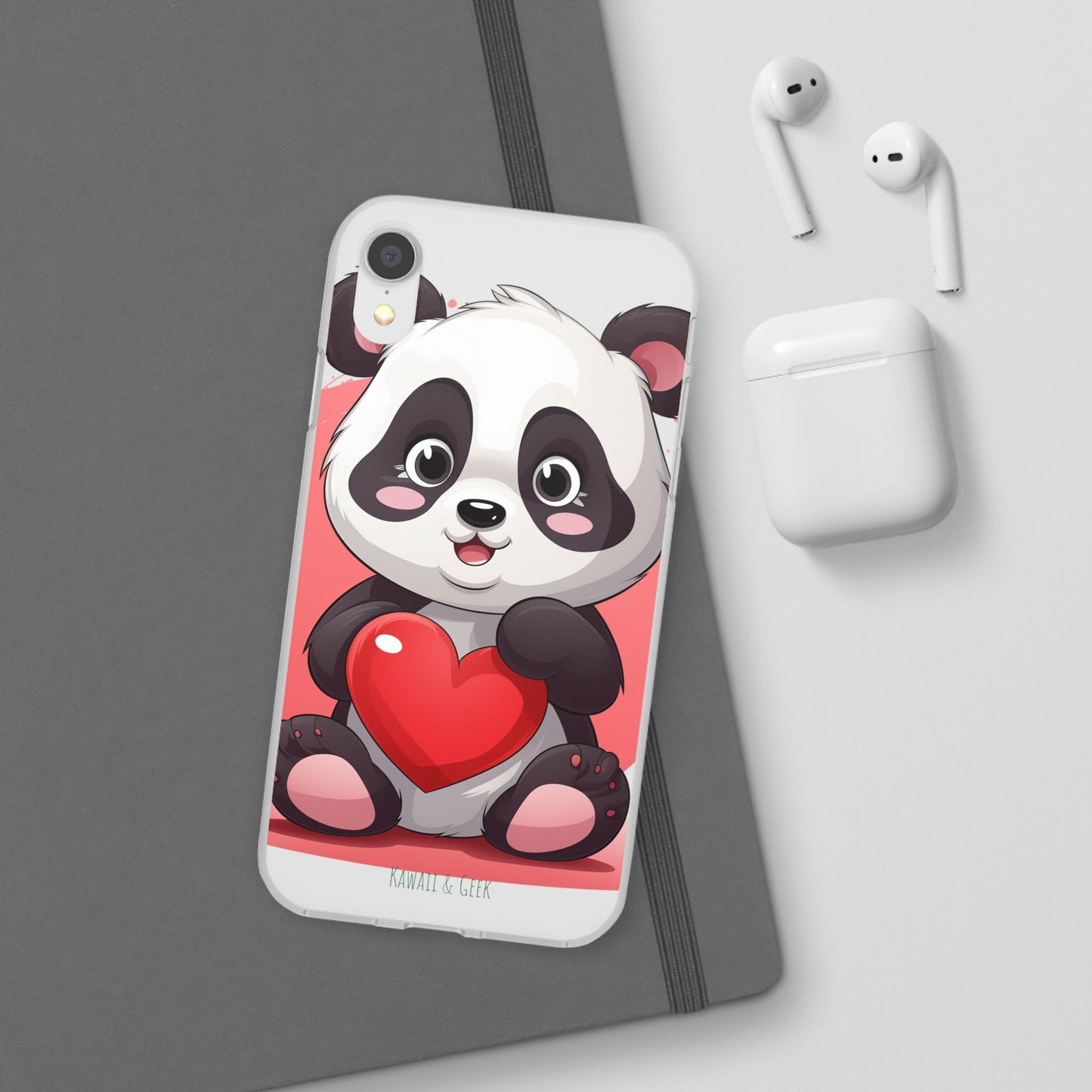 Heart Panda Flexi Case