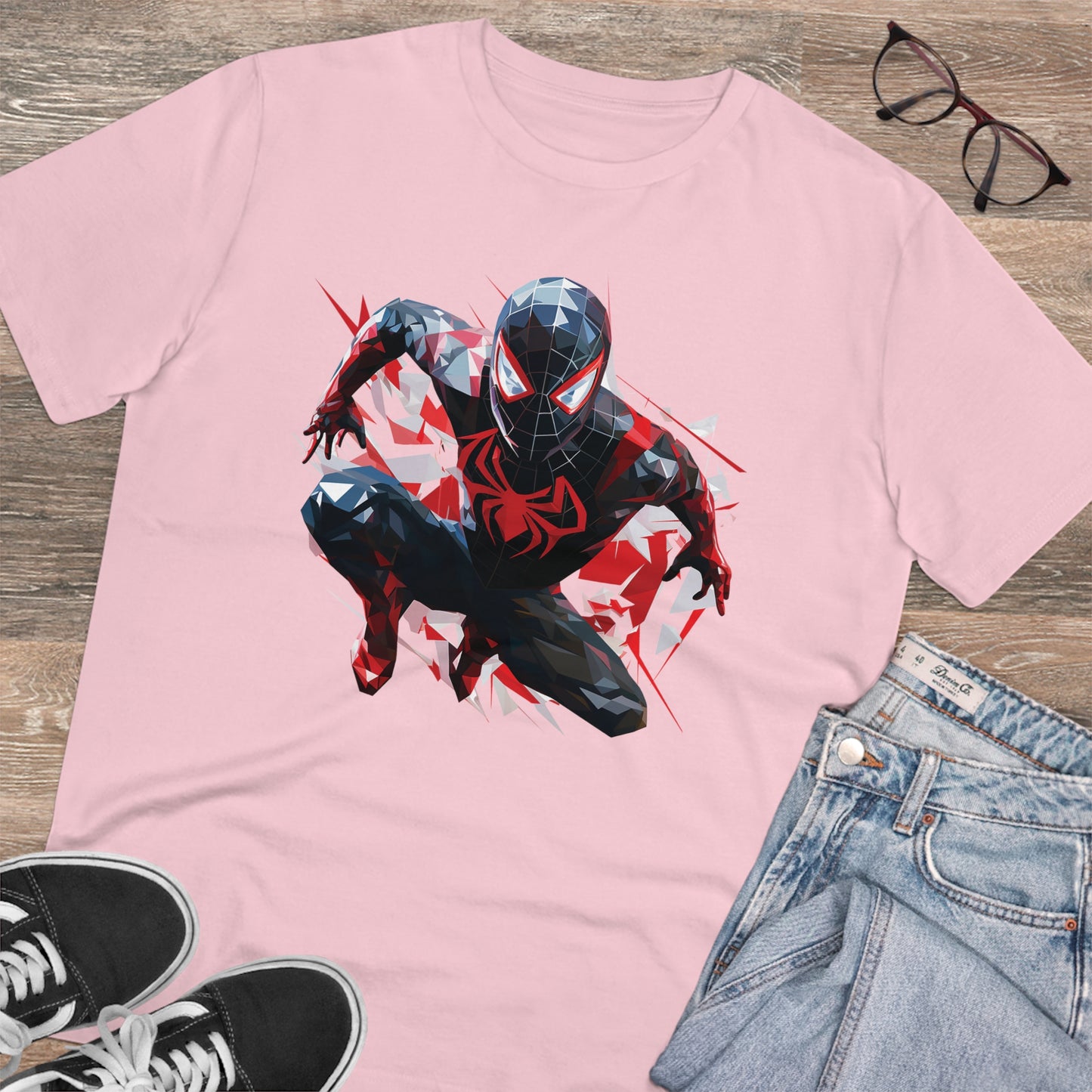 Miles Morales Polygonal T-Shirt - Embrace the Ultimate Style