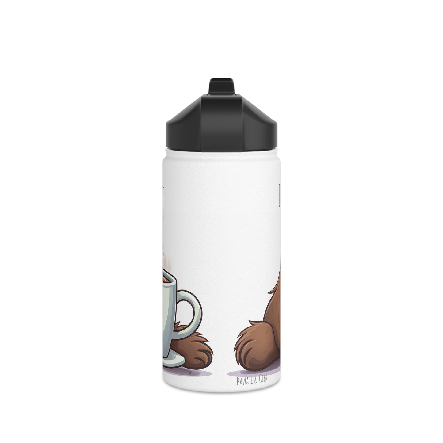 Lazy Sloth Stainless Steel Bottle: Cool & Cozy