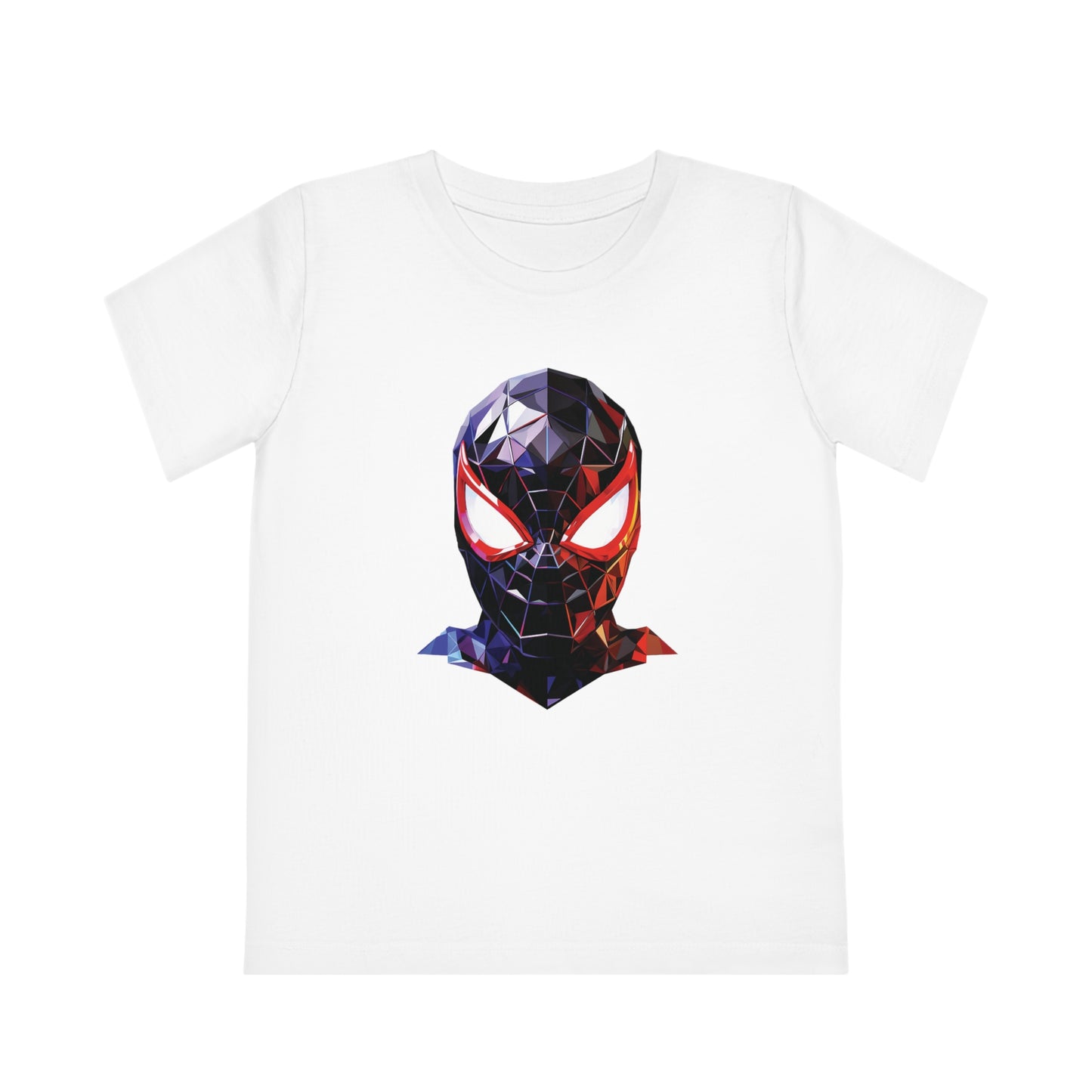 Miles Morales Polygonal Kids T-Shirt - Embrace Spidey Style