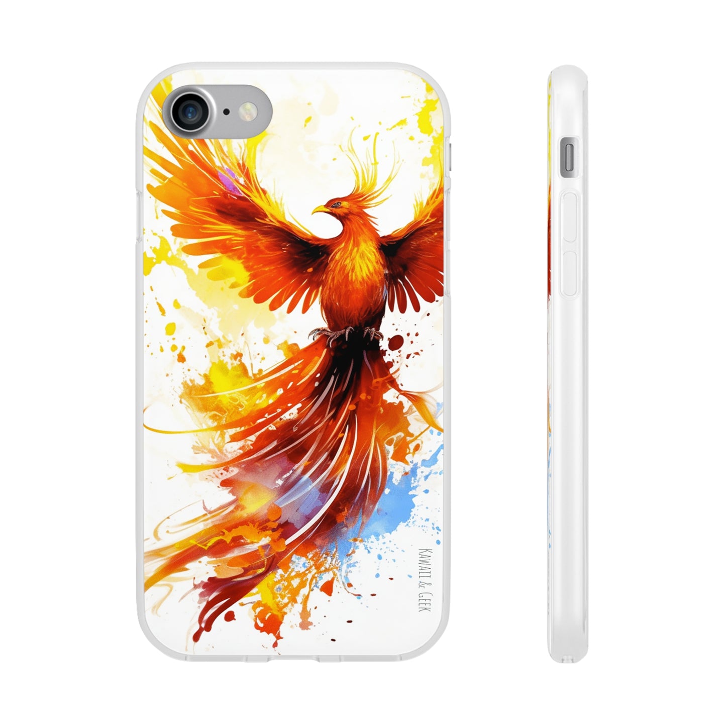 Phoenix Flexi Phone Case - Embrace the Symbol of Rebirth in Style