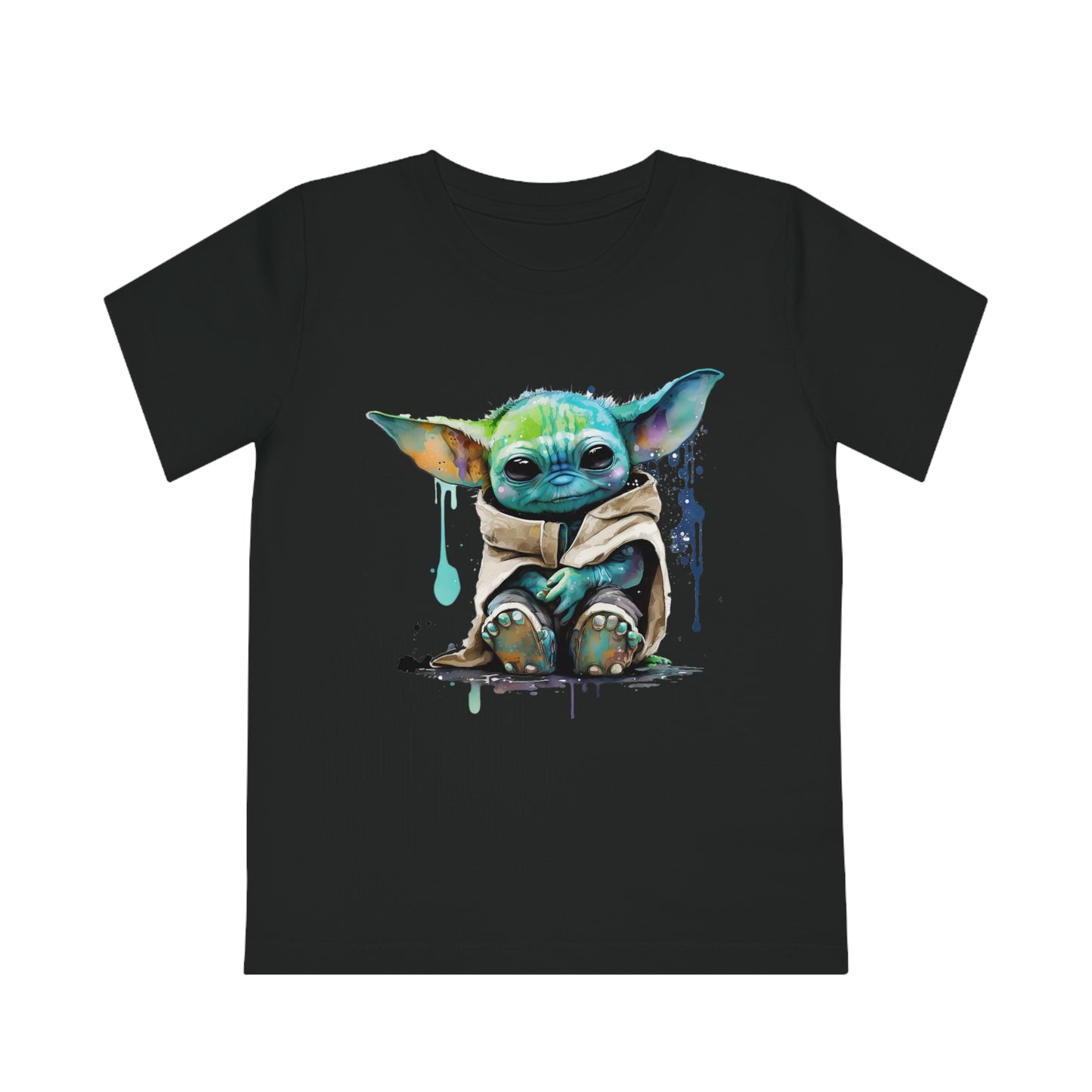 Baby Yoda Kids T-Shirt - Embrace Cuteness and Eco-Friendly Fashion