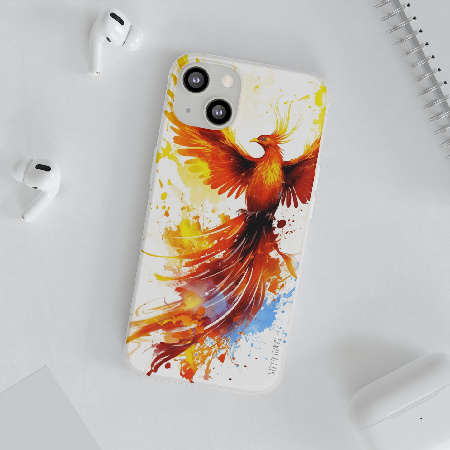 Phoenix Flexi Phone Case - Embrace the Symbol of Rebirth in Style
