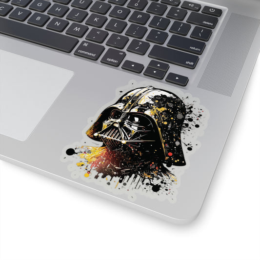 Darth Vader Helmet Sticker - Add Some Dark Side Style to Your Tech - Star Wars