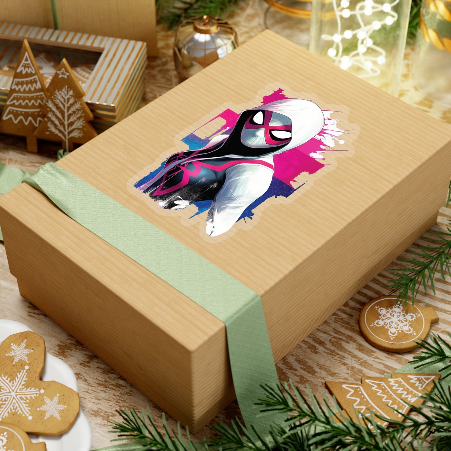 Spider Gwen Stacy Sticker - Add Some Unique and Colorful Style to Your Tech - Spider Man - Miles Morales