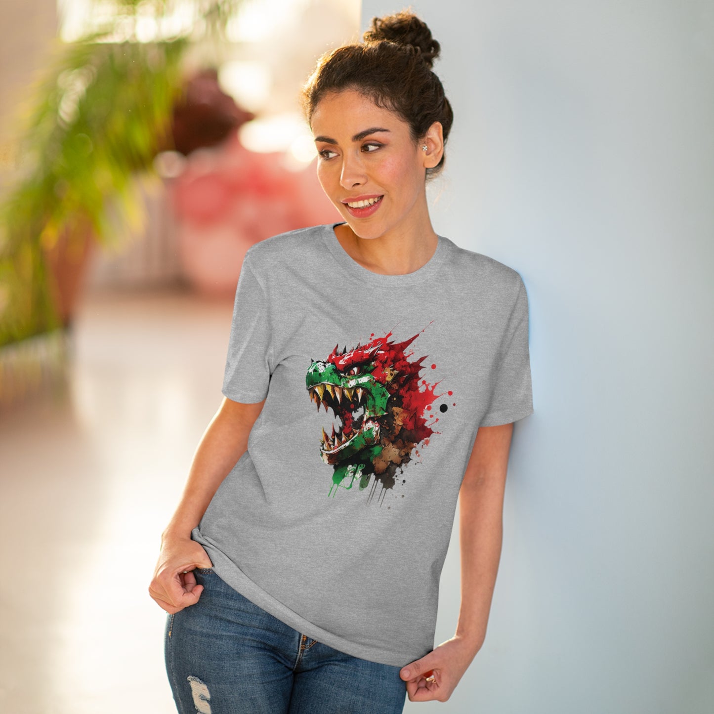 B-owser Unisex T-Shirt - Add Some Artistic and Sustainable Style to Your Wardrobe - Mario