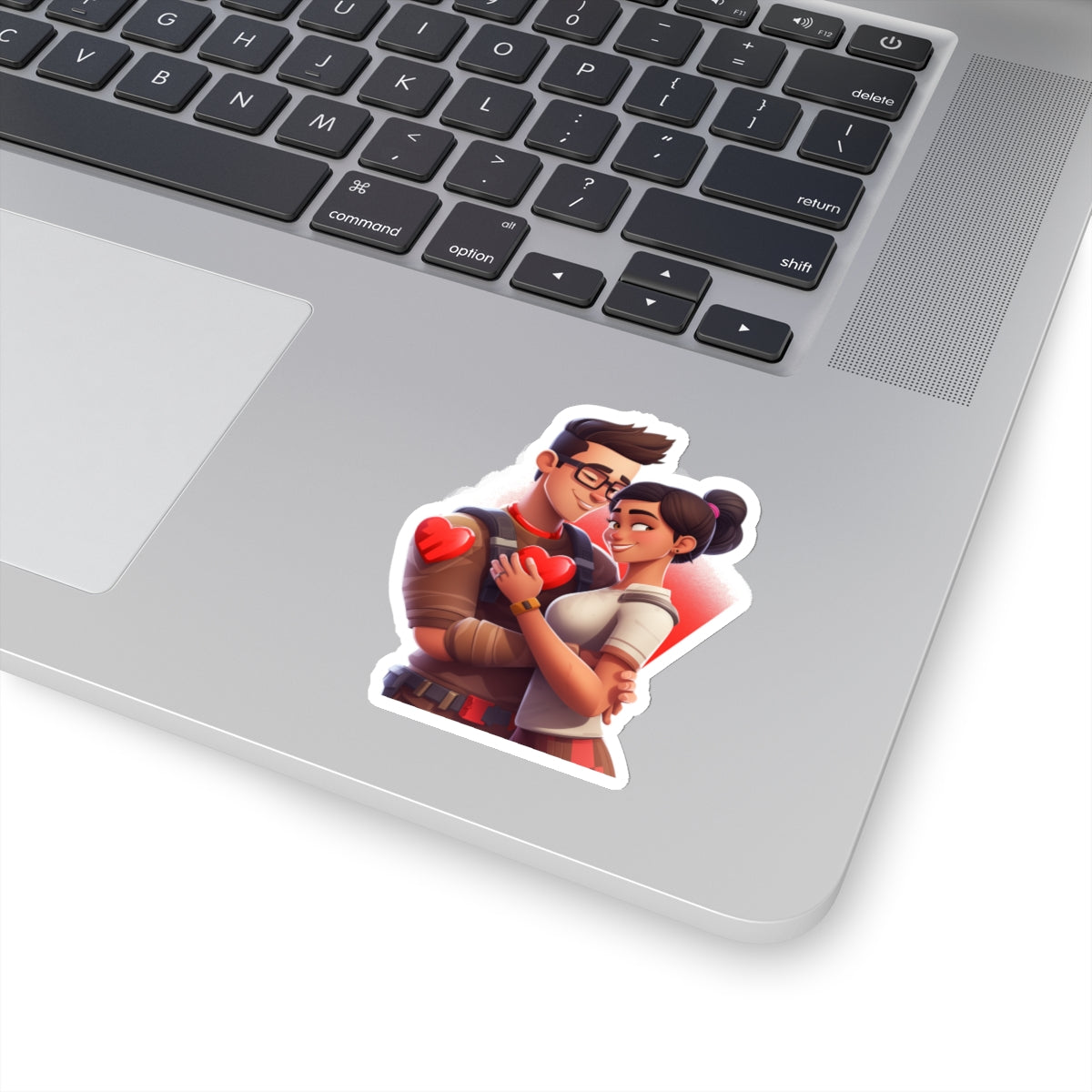 Fortnite-Inspired Couple Sticker - Valentine's Edition