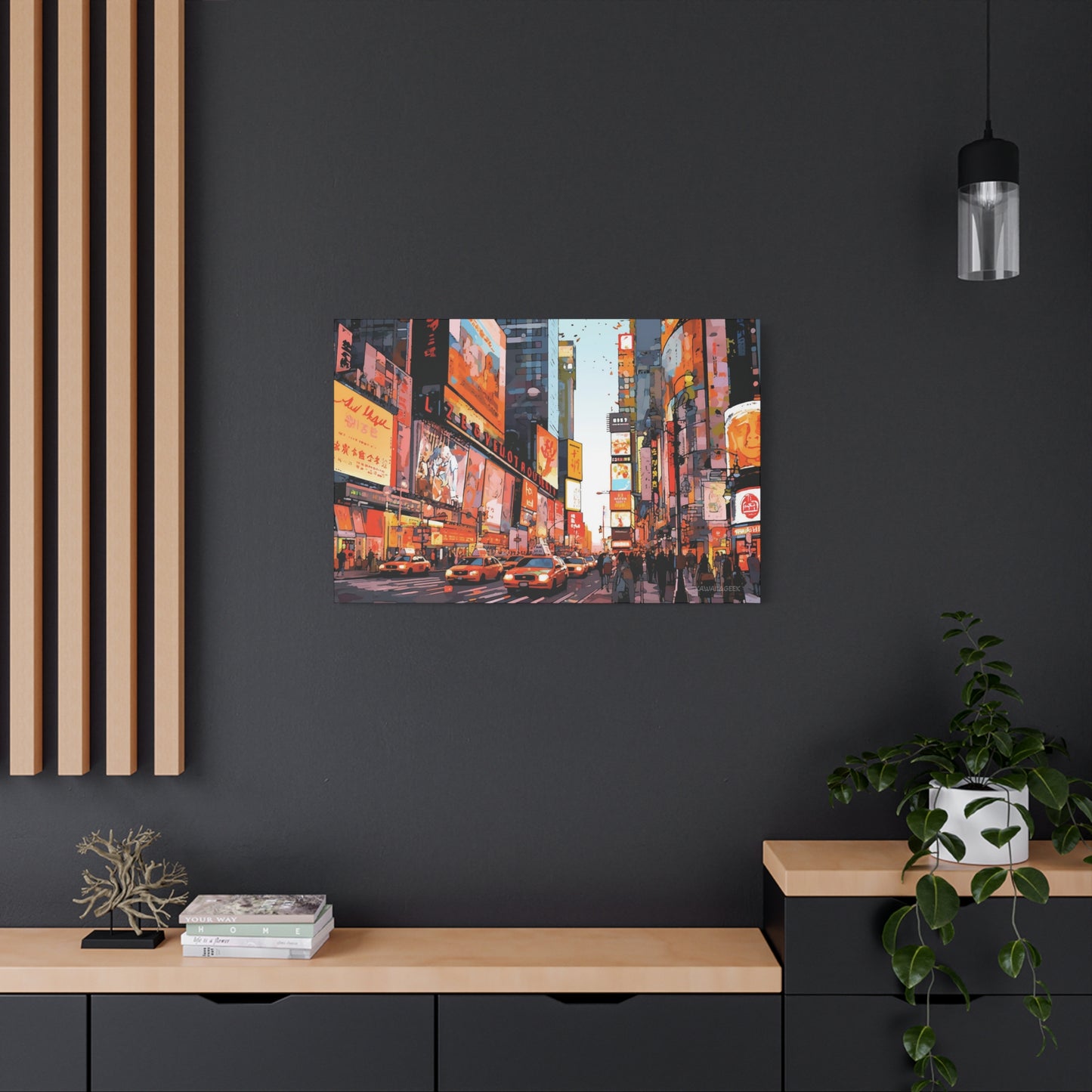New York City Streets Canvas - Immerse Yourself in the Vibrant Urban Energy