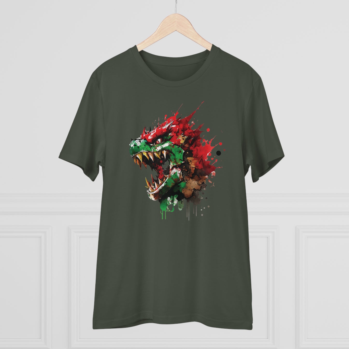 B-owser Unisex T-Shirt - Add Some Artistic and Sustainable Style to Your Wardrobe - Mario