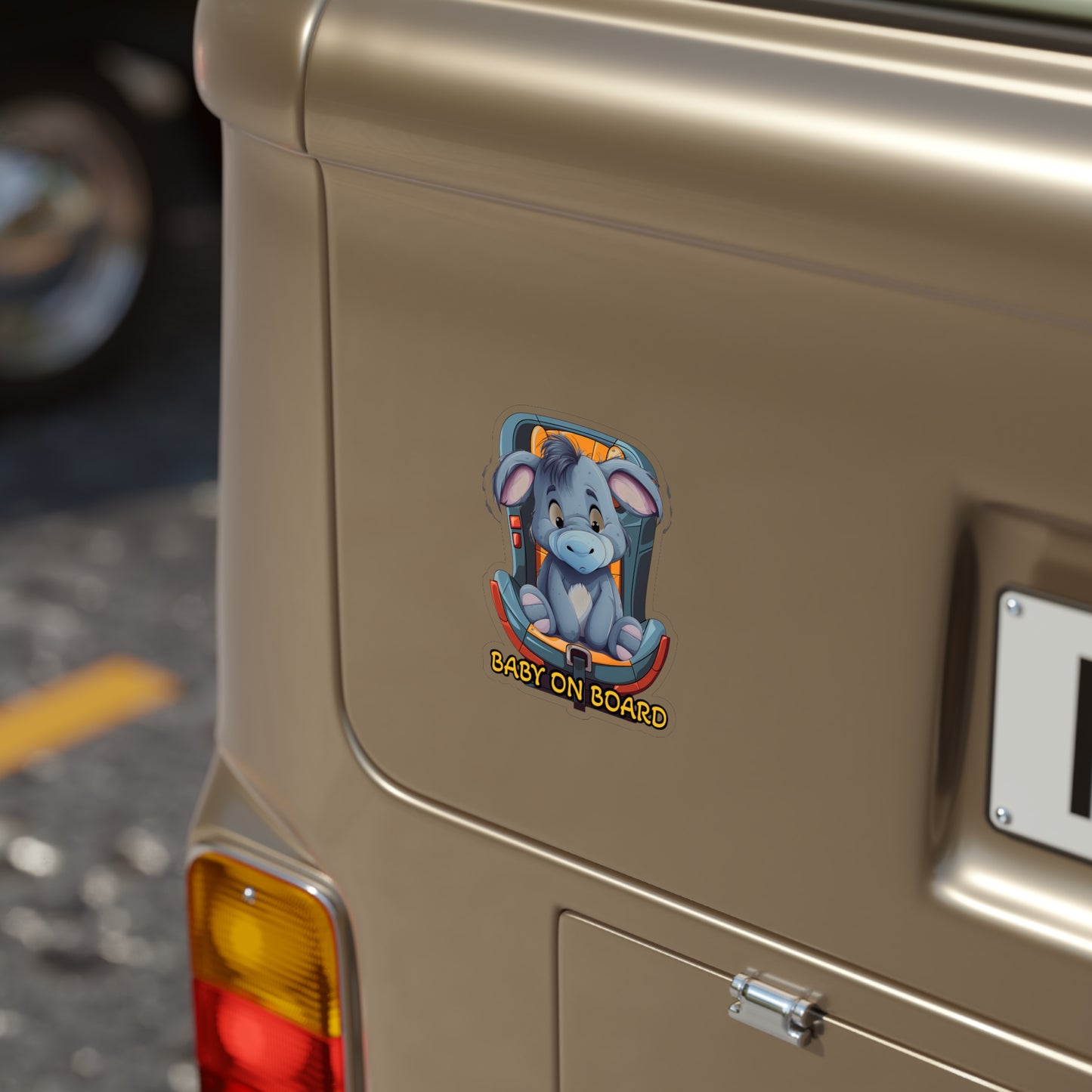 Baby on Board car Sticker - Eeyore - Whimsical Companion Onboard