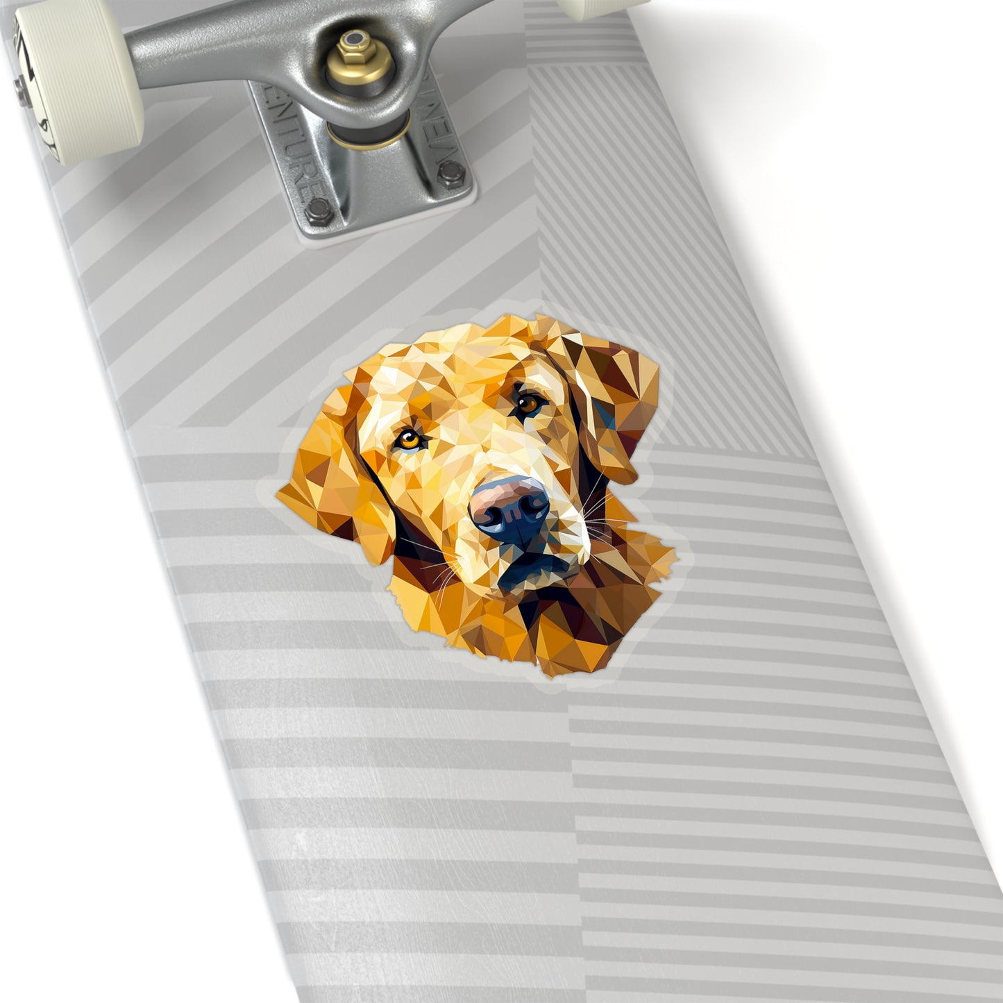 Golden Retriever Sticker - Unleash Doggo Elegance