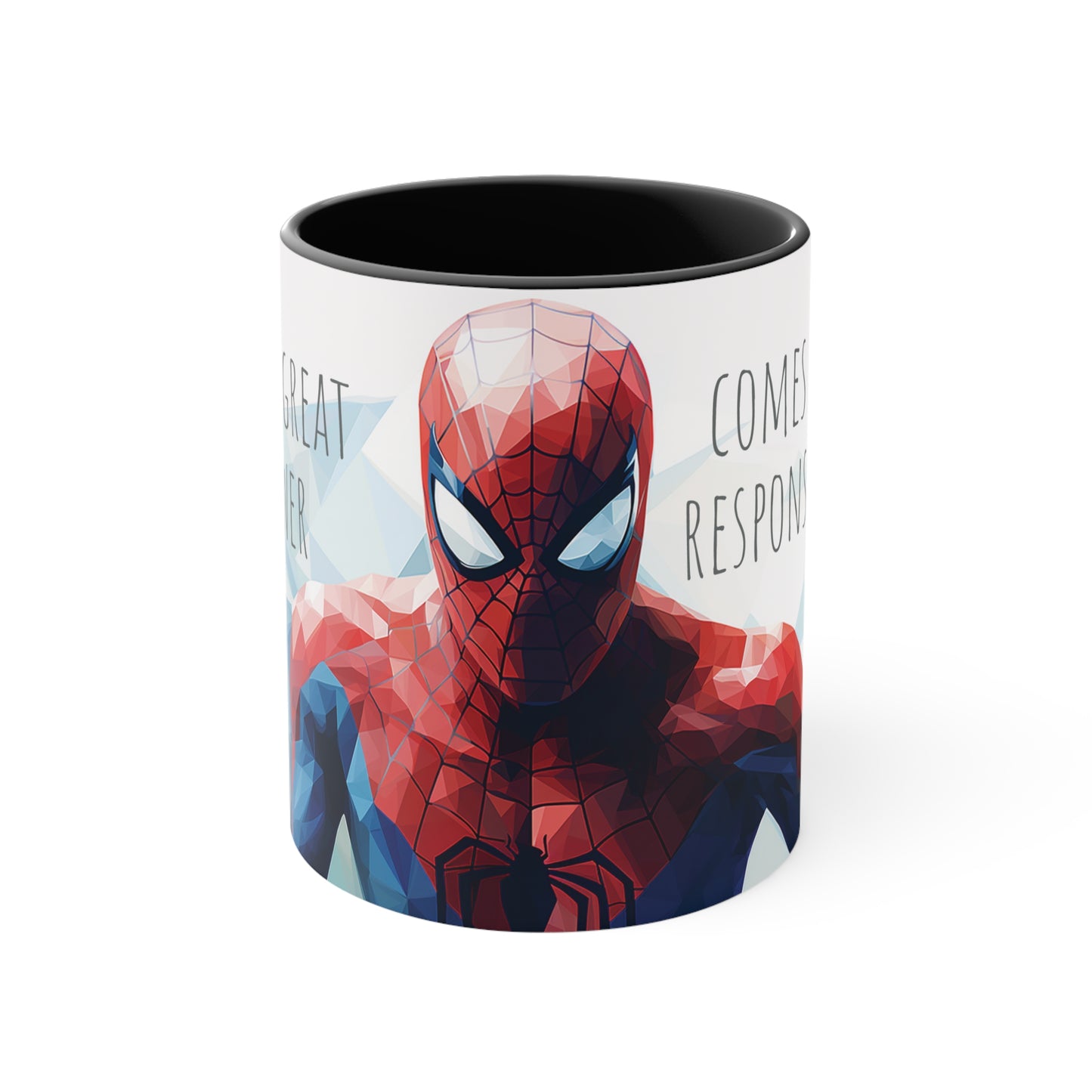 Spider-Man Mug - Embrace Great Power and Responsibility