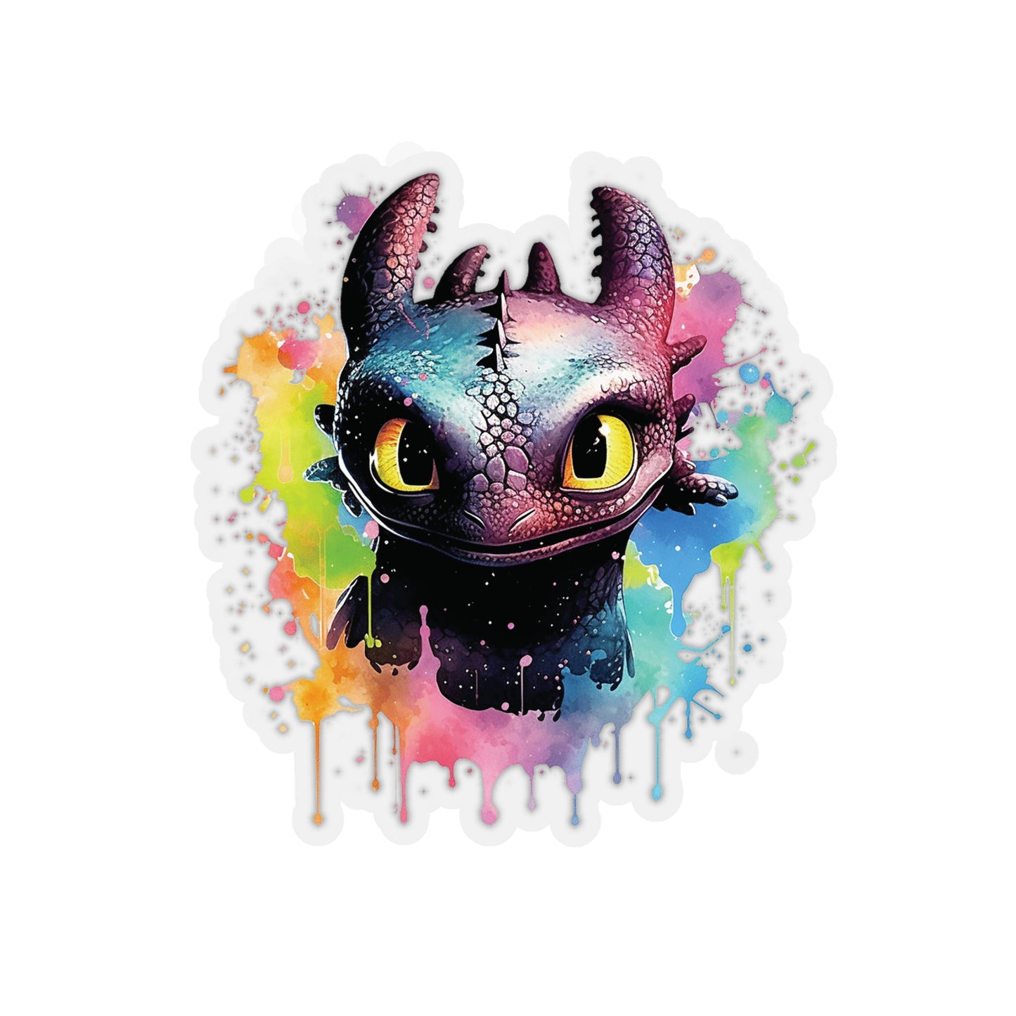 Toothless / Krokmou Sticker - Unleash Dragon Magic with Adorable Charm