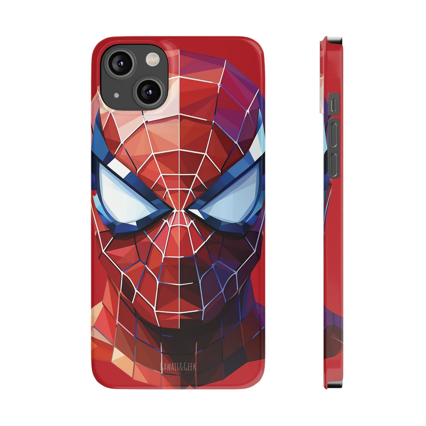 Spider-Man Slim Phone Case iPhone 15 compatible - Embrace Web-Slinging Style - Avengers