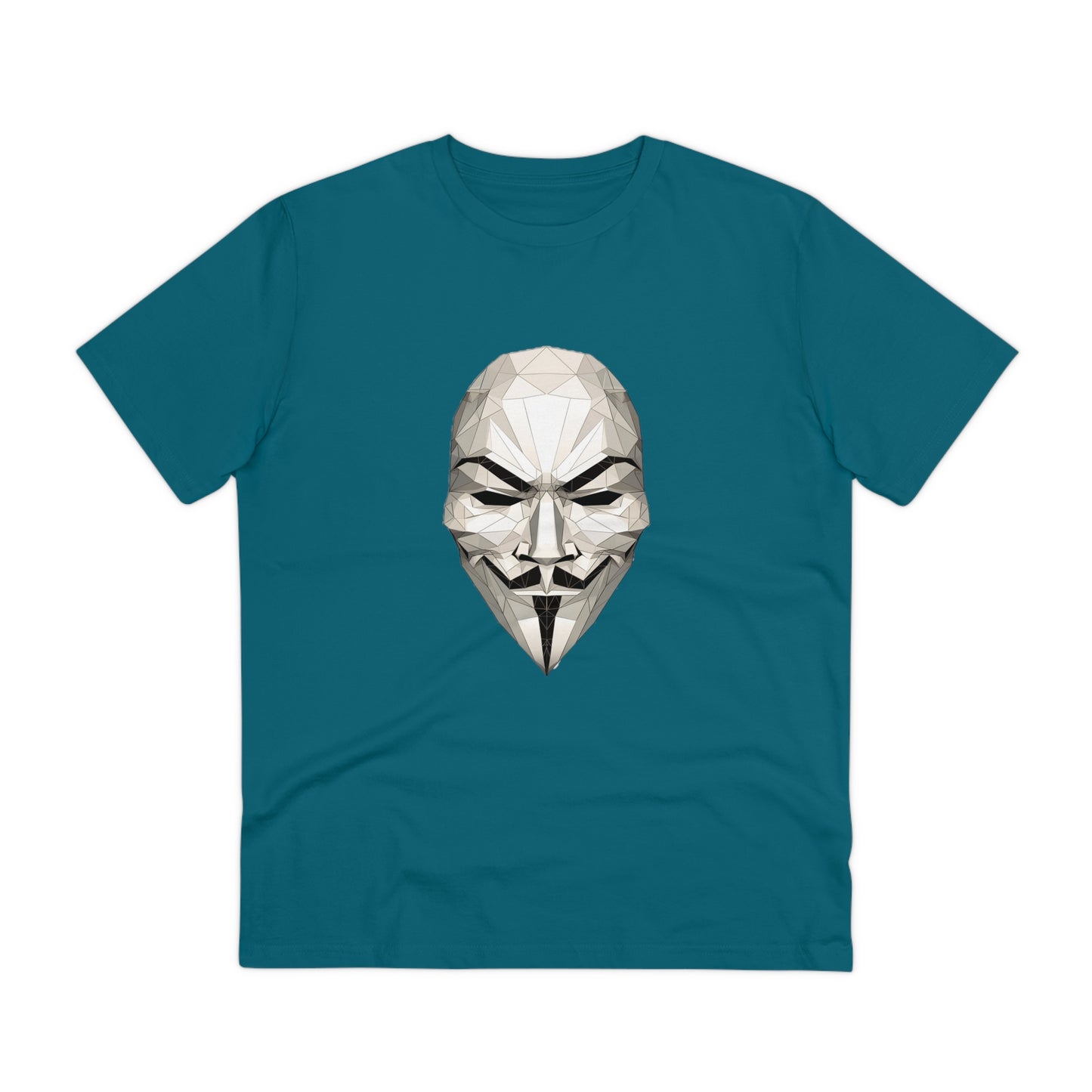 V Mask Polygonal T-Shirt - Embrace Anonymous Resistance