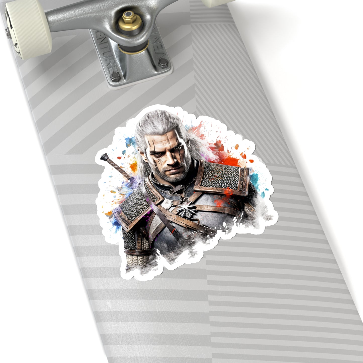 Watercolor Henry Cavill Witcher Sticker