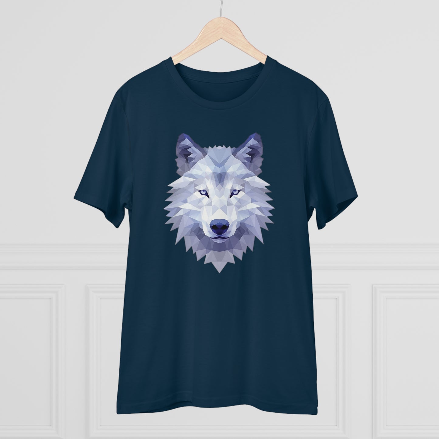 Wolf Polygonal T-Shirt - Embrace Wild Harmony
