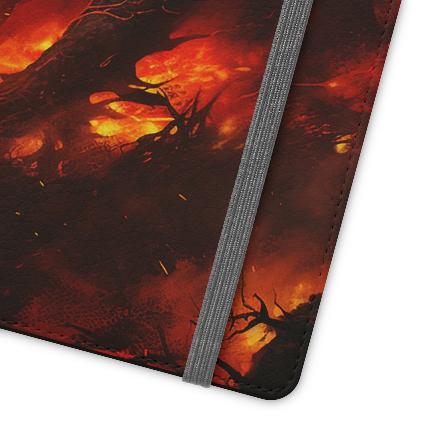 Apocalyptic Red Dragon Flip Phone Case