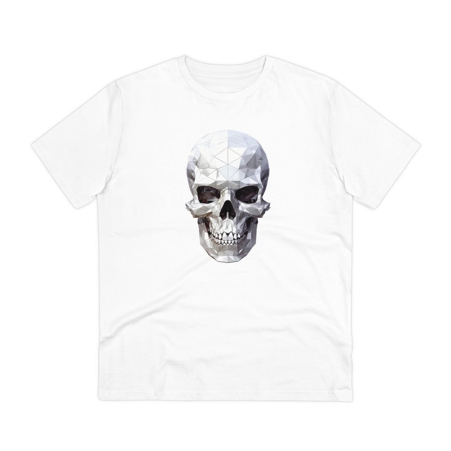 Skull Polygonal T-Shirt - Embrace Edgy Style