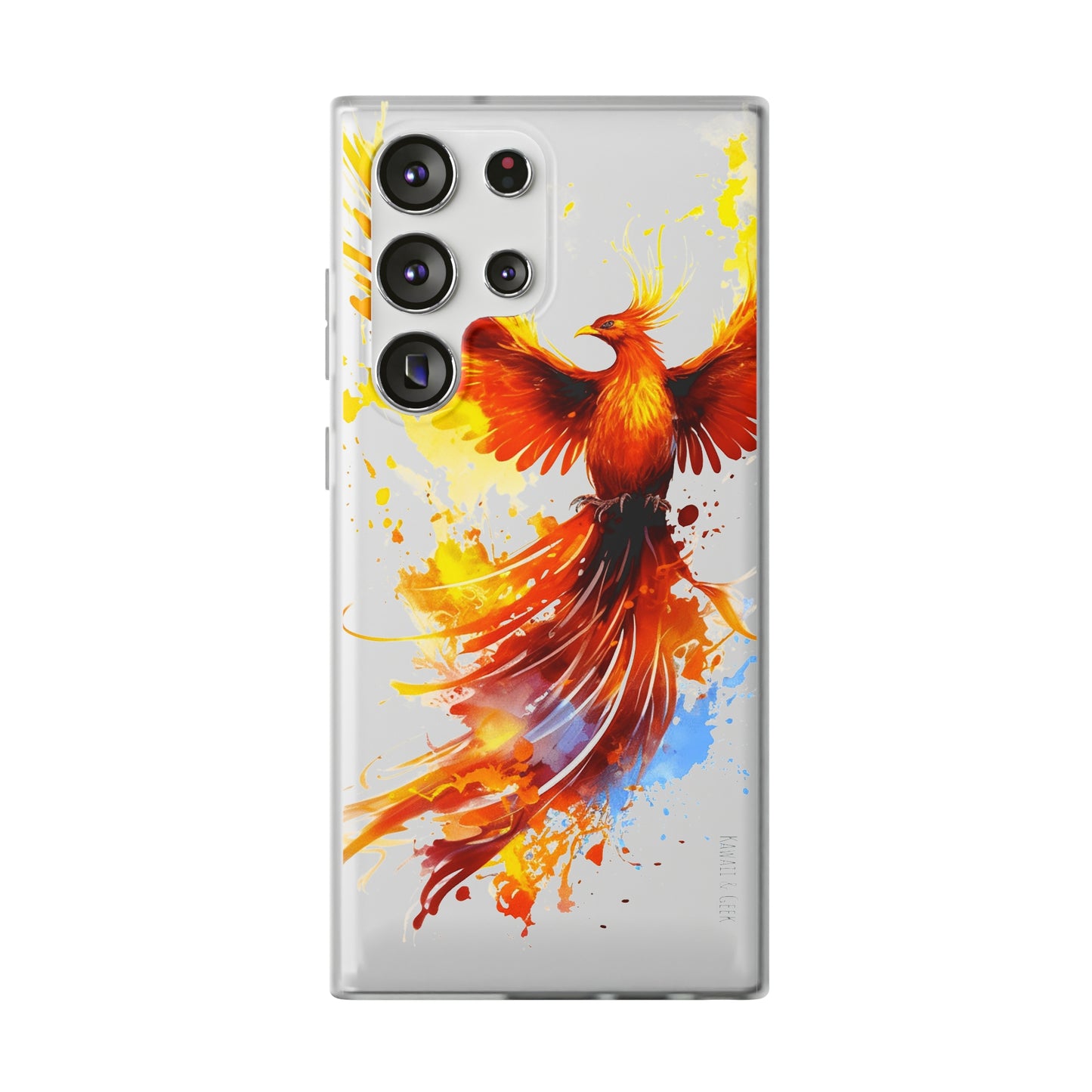 Phoenix Flexi Phone Case - Embrace the Symbol of Rebirth in Style