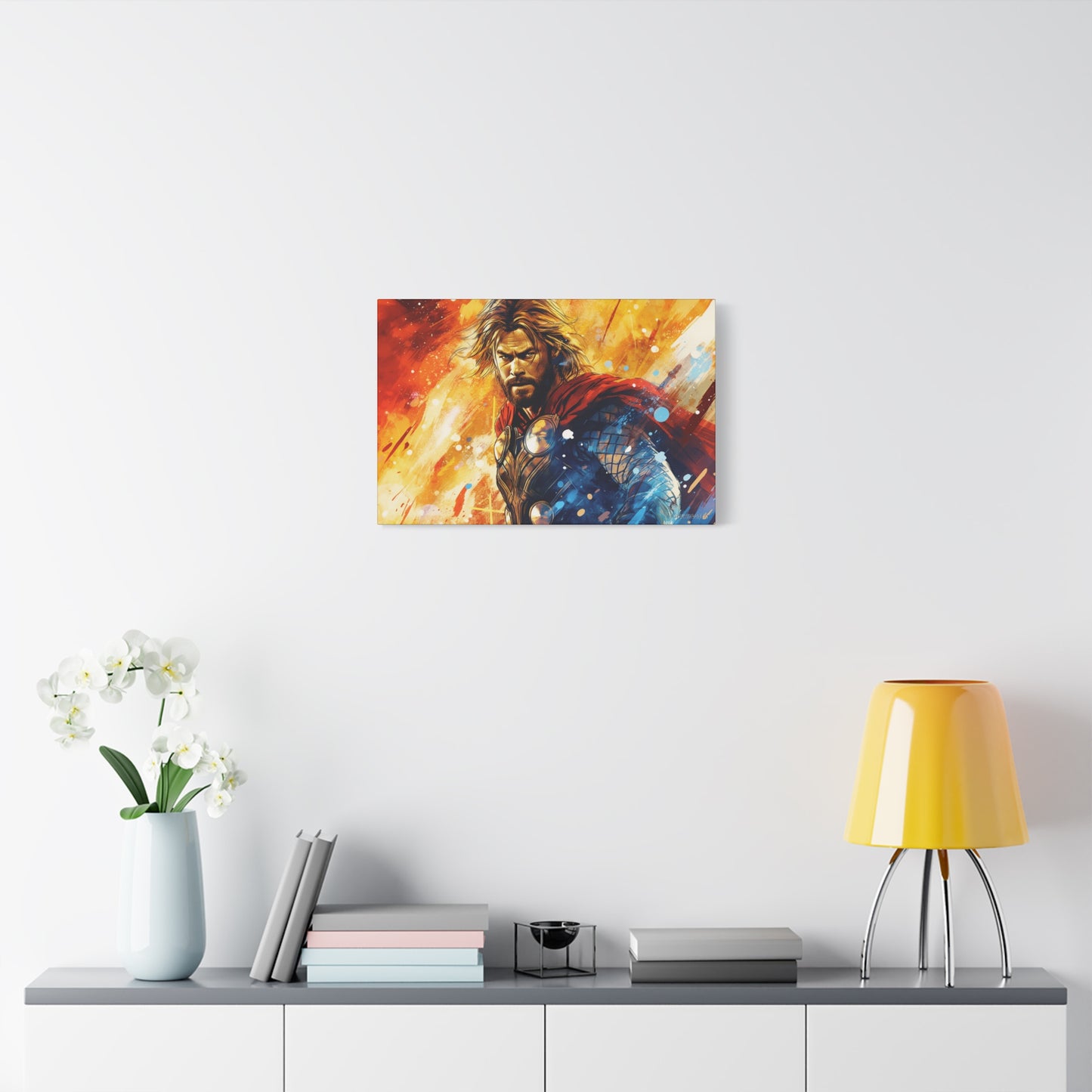 Thor Canvas - Embrace the Power and Majesty of the Mighty Thor - Avengers