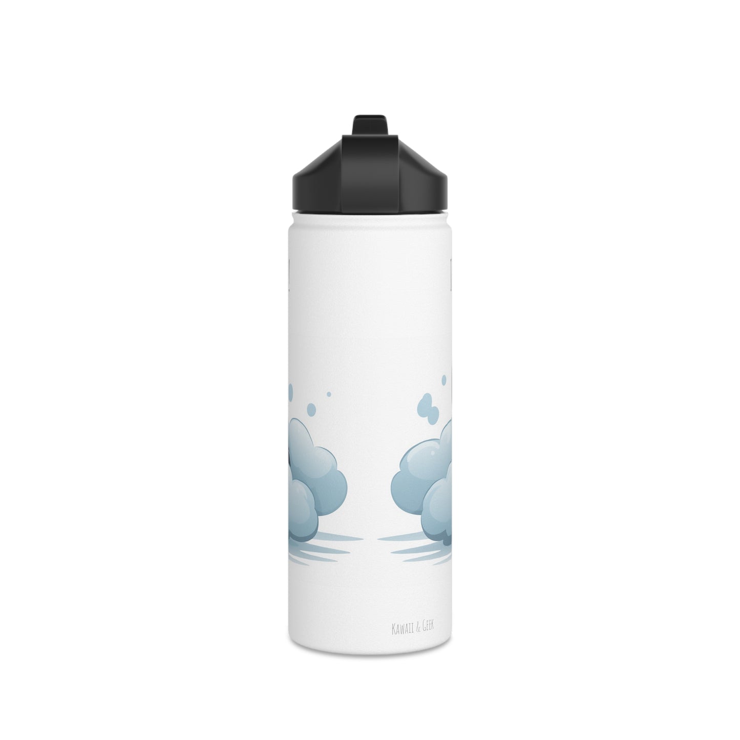 Kawaii Panda's Nap: Stainless Steel Water Bottle